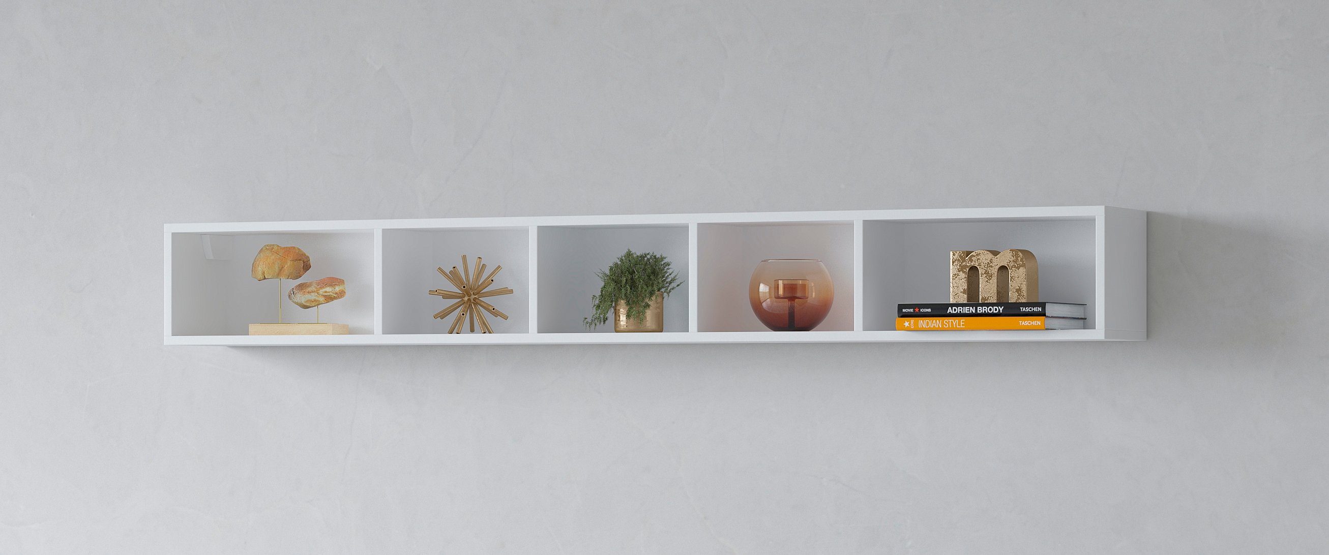 INOSIGN Wandregal Toledo,Breite 169 cm stilvolle Deko-Wandregal, Wandregal günstig online kaufen