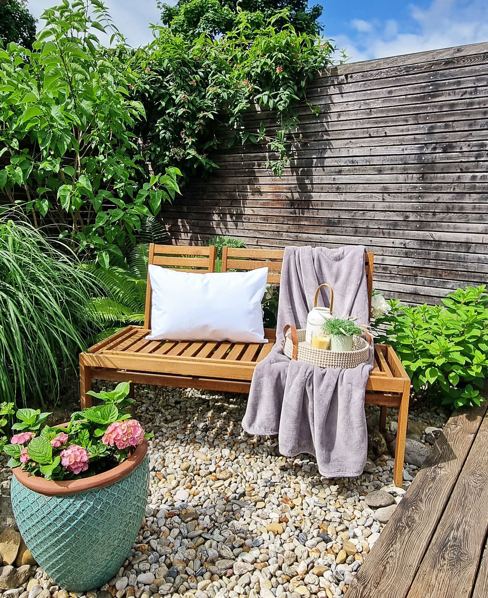 JACK Dekokissen 40x60cm Outdoor Lounge Kissen inkl. XXL Füllung, starke Füllung, Robust, Strapazierfähig, Wasserabweisend, Innen&Außen