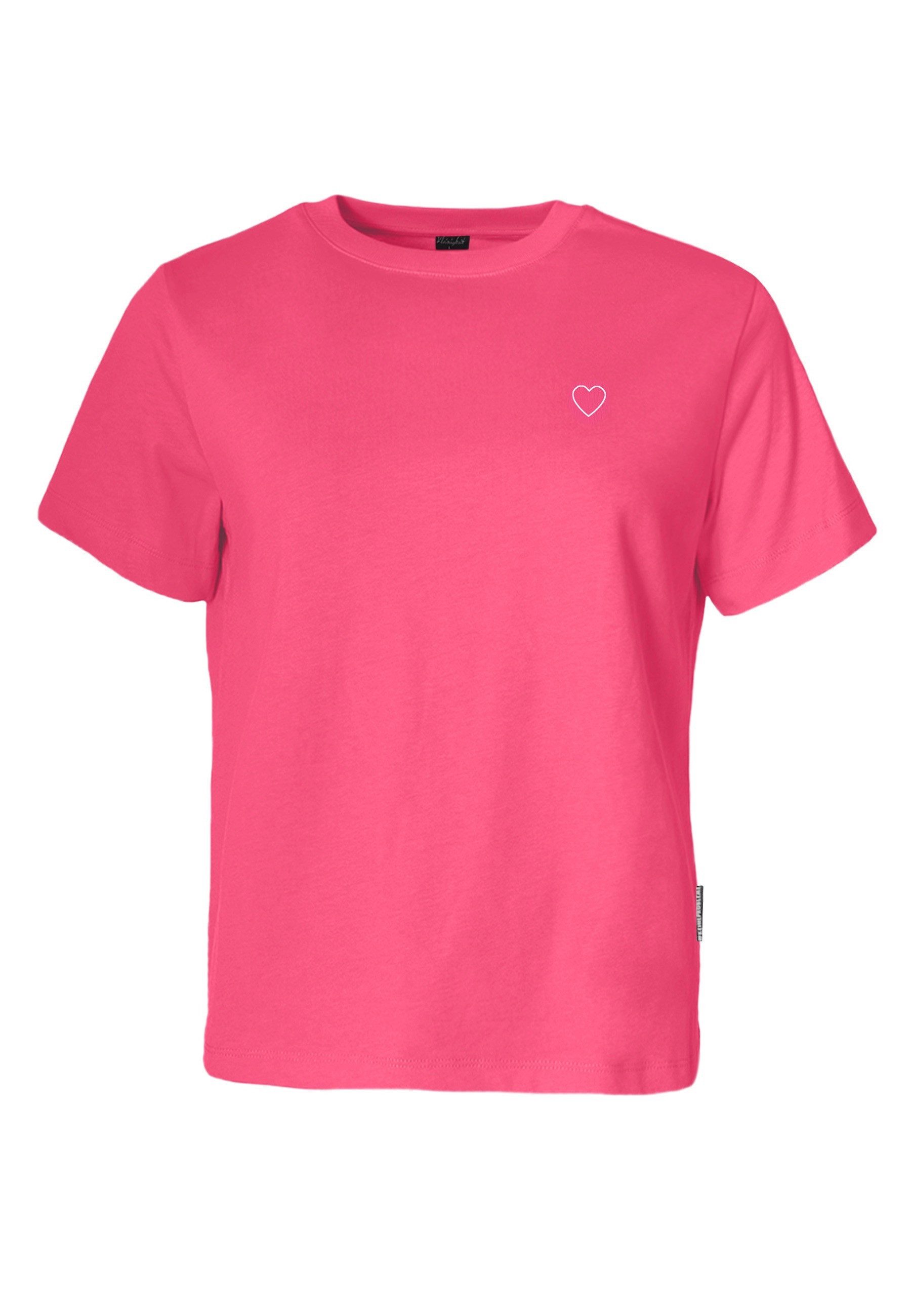 Kleinigkeit T-Shirt Kleinigkeit Görls Easyfit Shört Love (1-tlg)