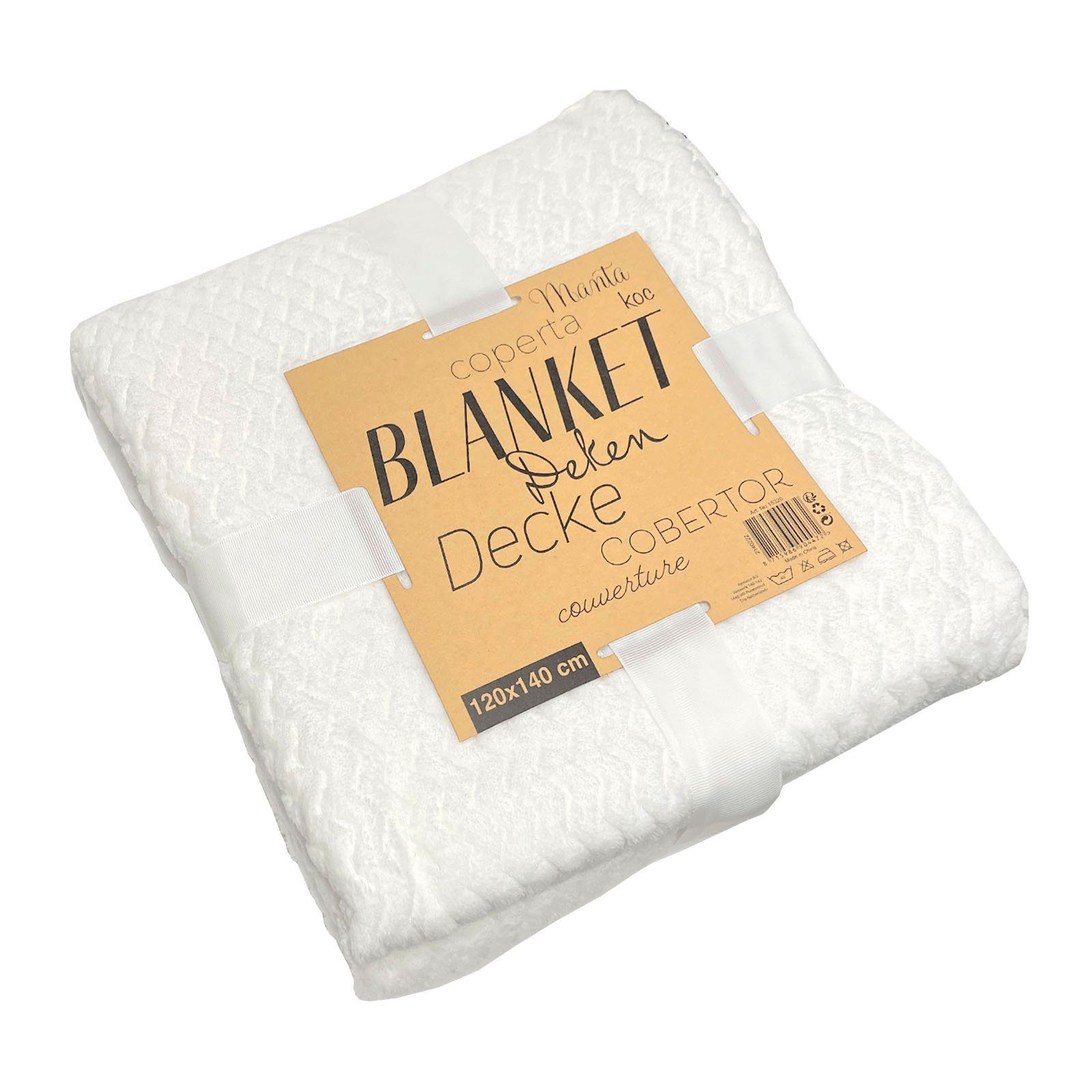 Tagesdecke Plüsch Kuscheldecke Mikrofaserdecke Fleecedecke Wohndecke Decke