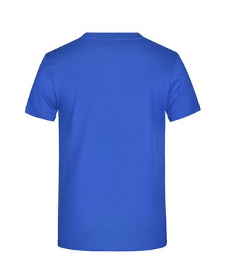 James & Nicholson T-Shirt Klassisches Herren T-Shirt in leichter Single-Jersey-Qualität JN797 (Spar-Set, 5er-Pack) Single Jersey Basic Shirt