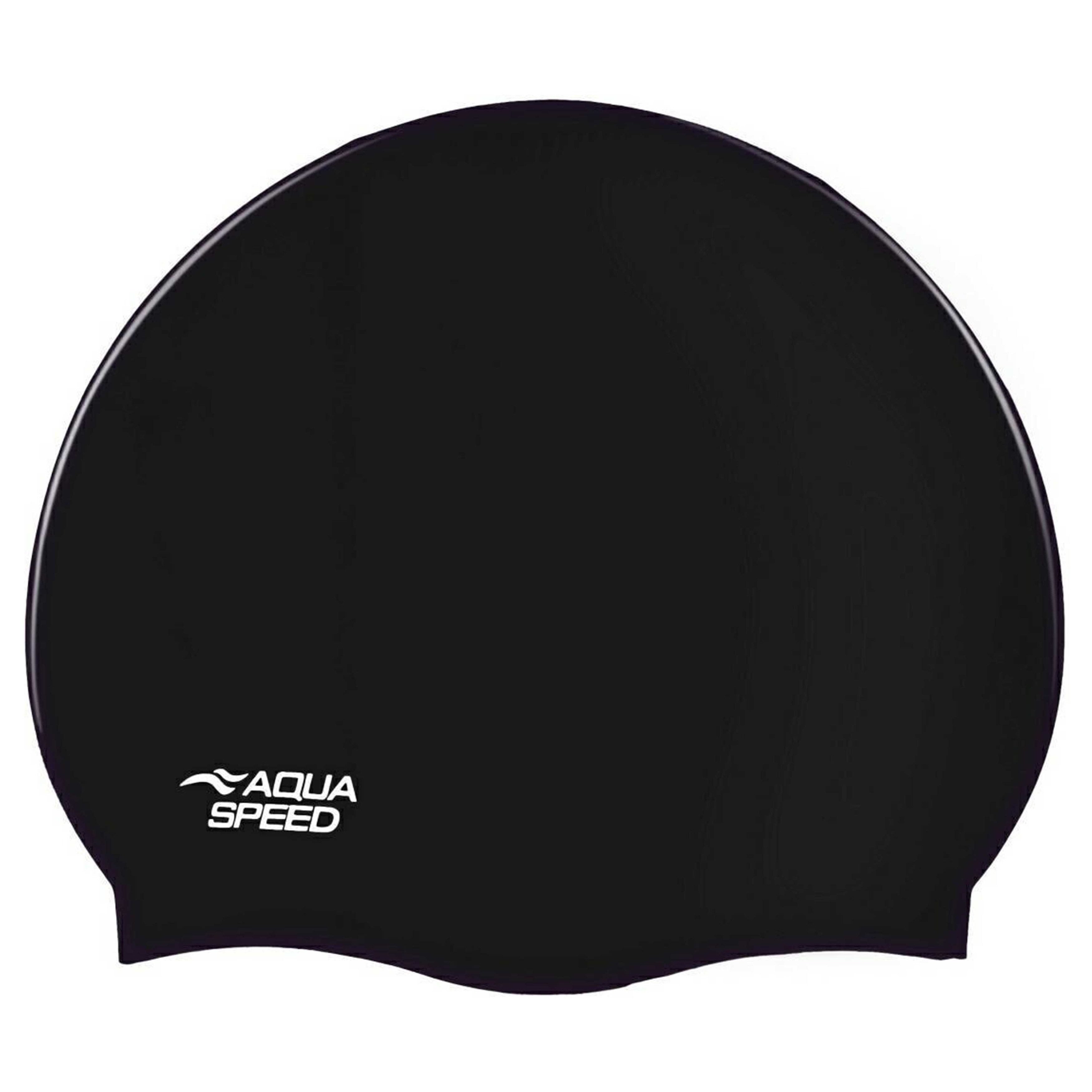 Aqua Speed Badekappe XL-Schwimmhaube für lange Haare MONO-07 XL Wasserdicht & weich, Weich & wasserfest – Ideal für Sport, Freizeit & Wassergym