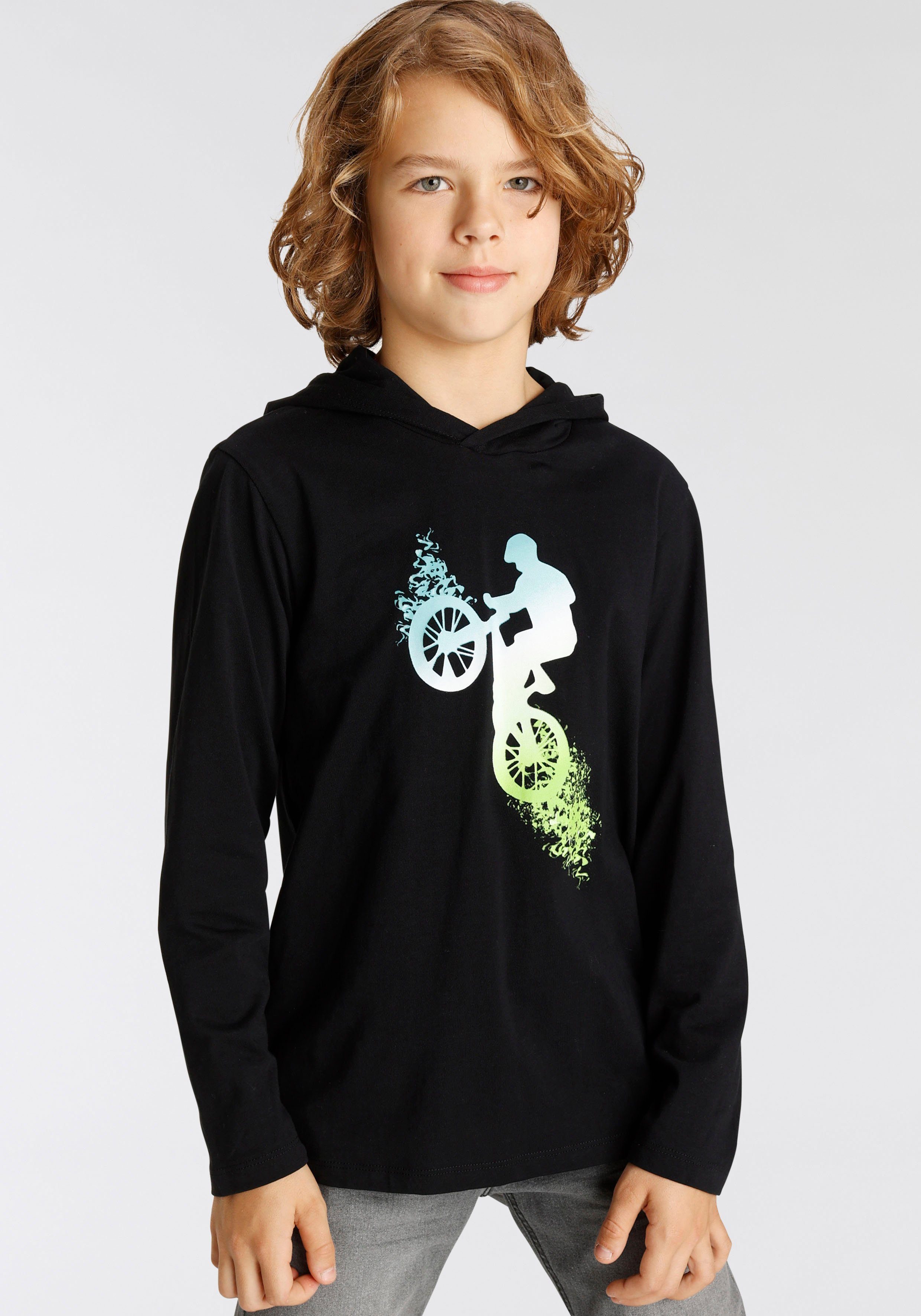 majestätisch Kapuzenshirt BIKER KIDSWORLD