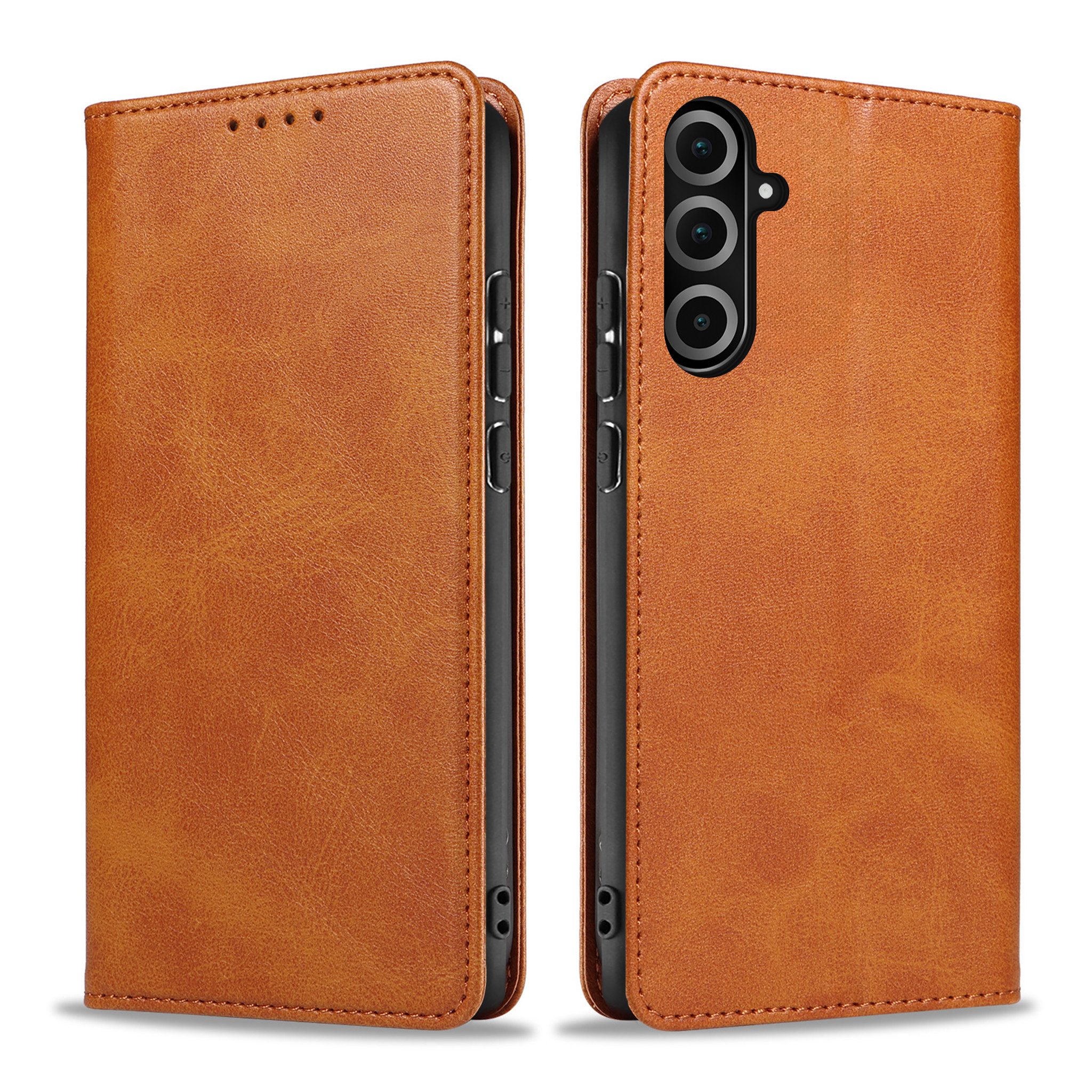 Tec-Expert Handyhülle Tasche Hülle für Samsung Galaxy A17 / A17 5G 6.7 Zoll, 6.7", Cover Klapphülle Case mit Kartenfach