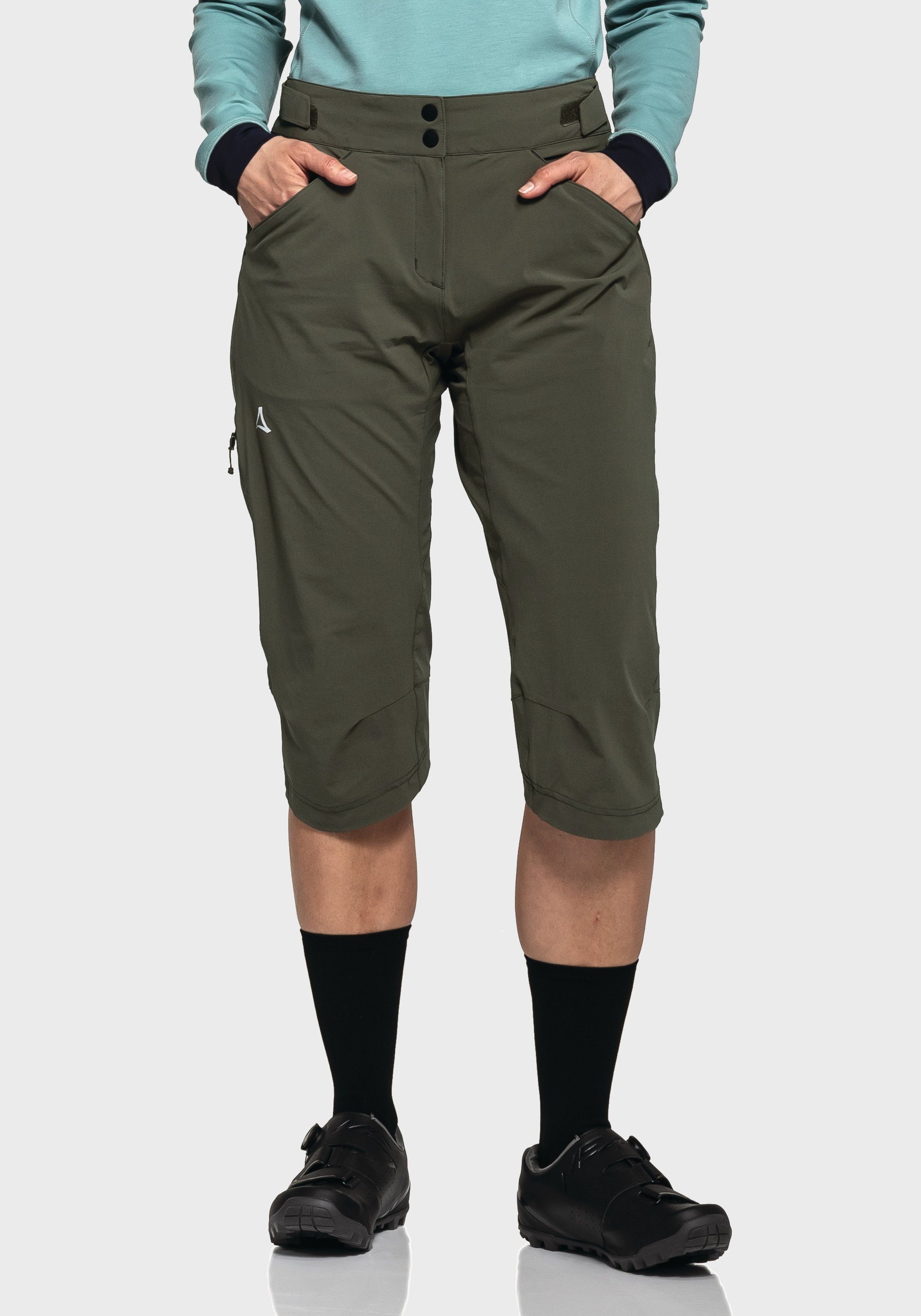 Moldavia Schöffel L Pants grün 3/4-Hose