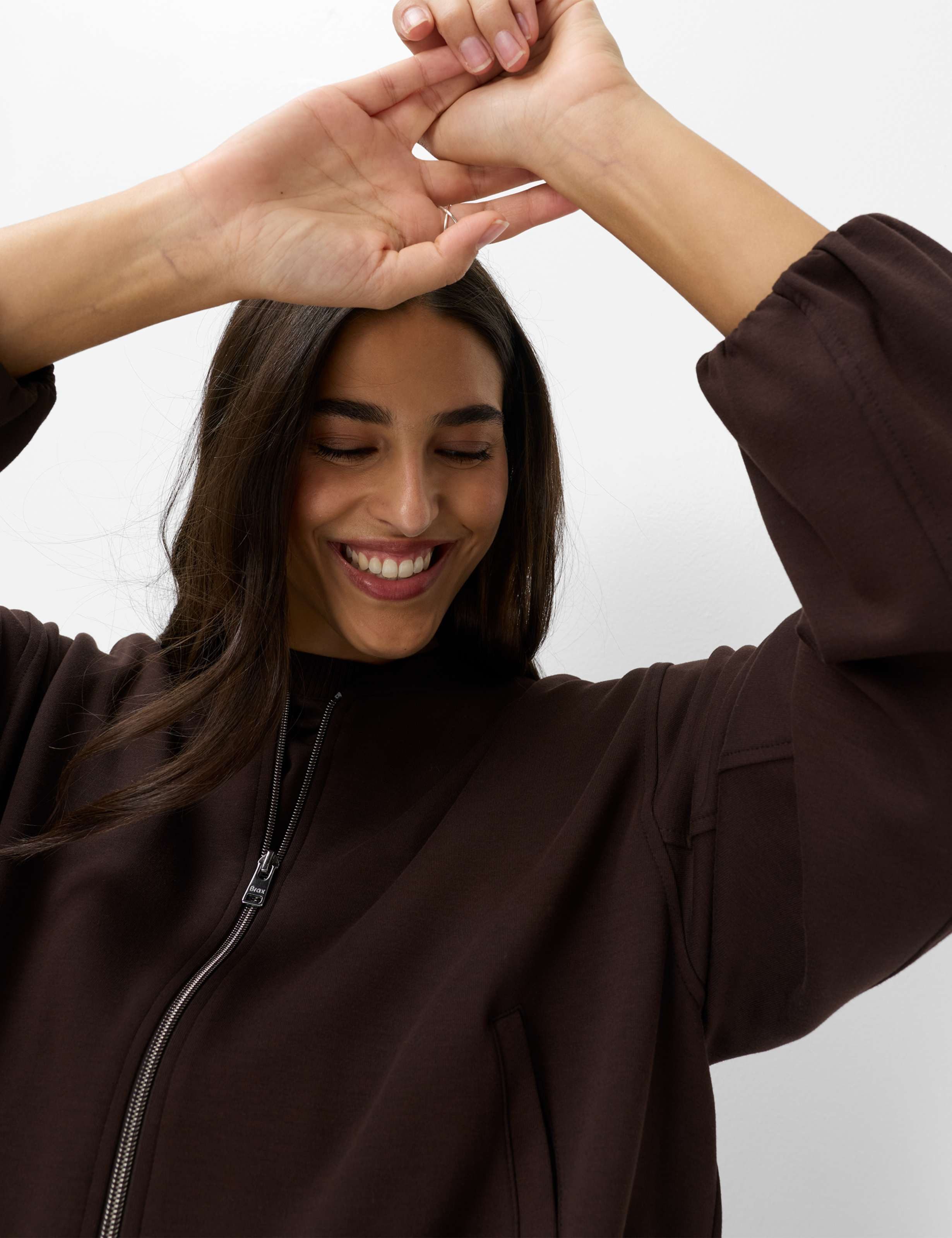 Brax Funktions-Kapuzensweatjacke Style BECKY L