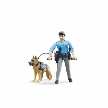 Bruder® Spielfigur bworld Polizist mit Hund