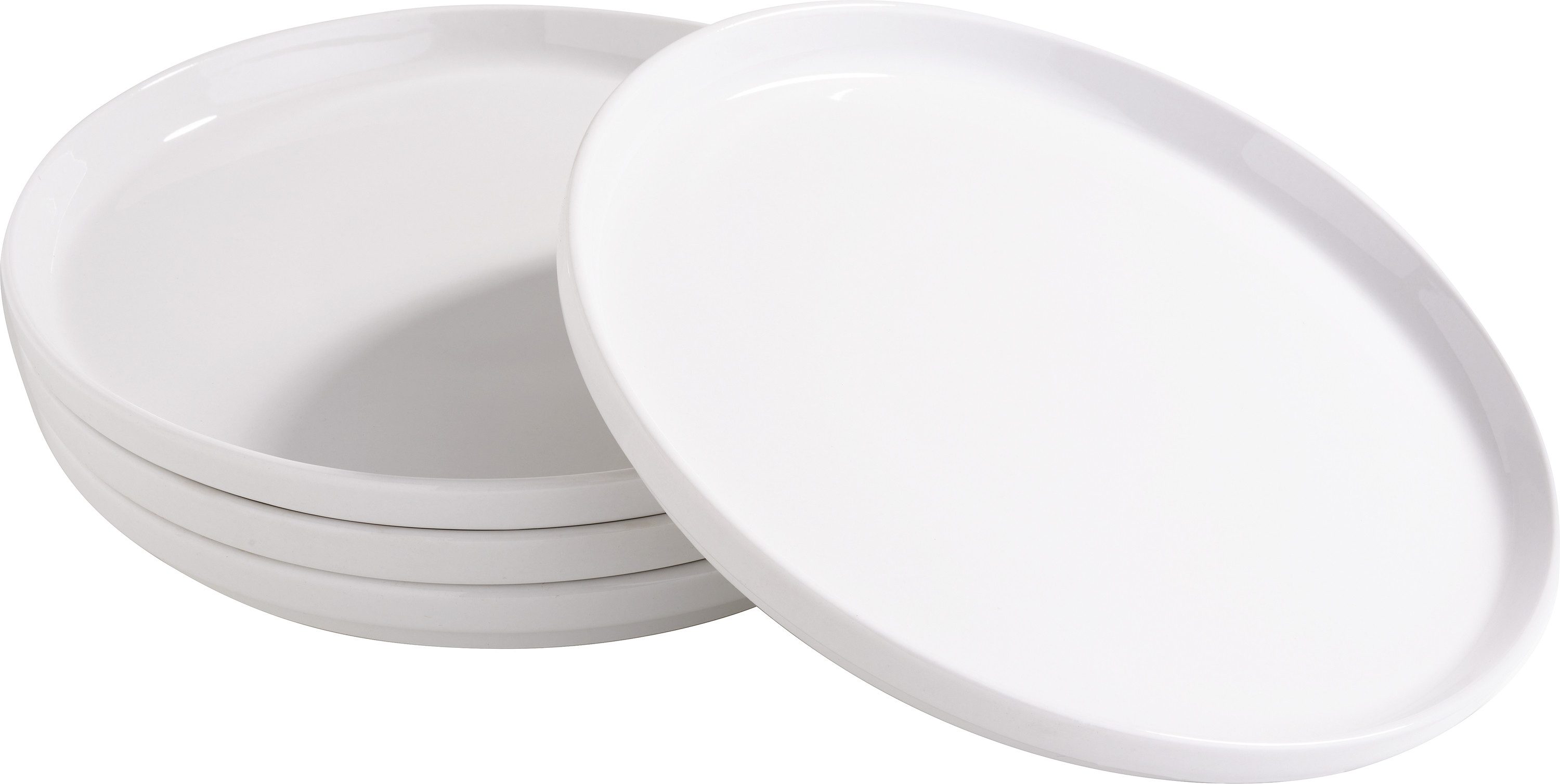 VBS Teller Teller mit Rand, 2 oder 4 Stück