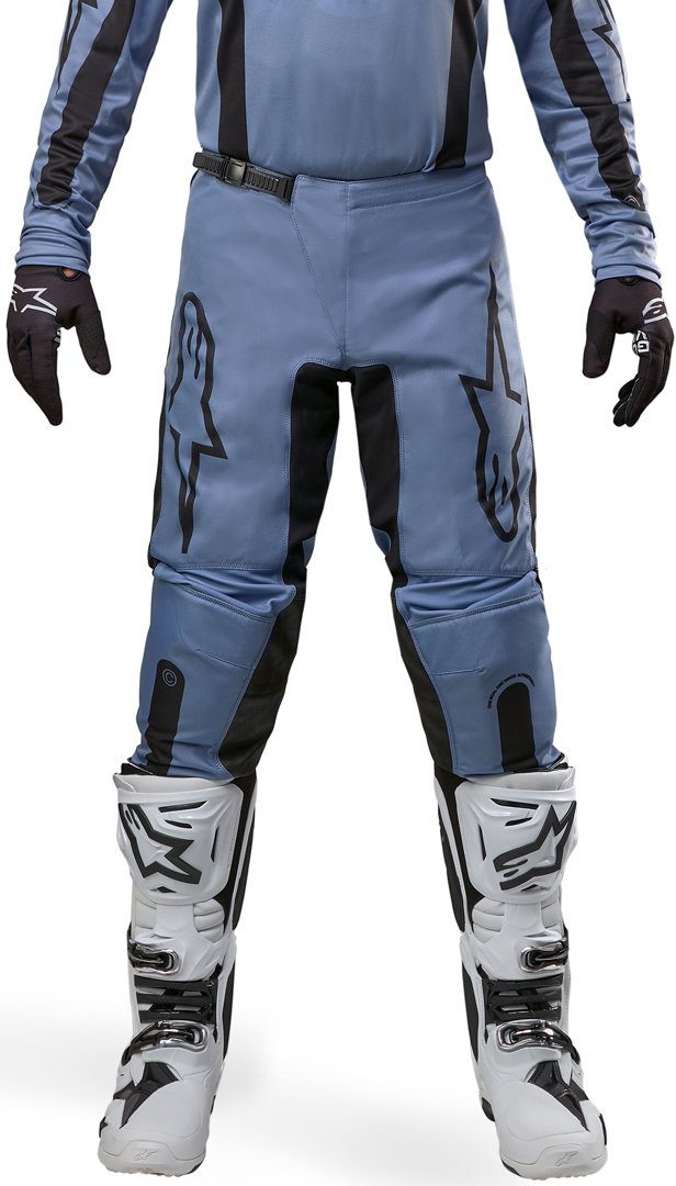 Fluid Blue/Black Motocross Alpinestars Motorradhose Lurv Hosen