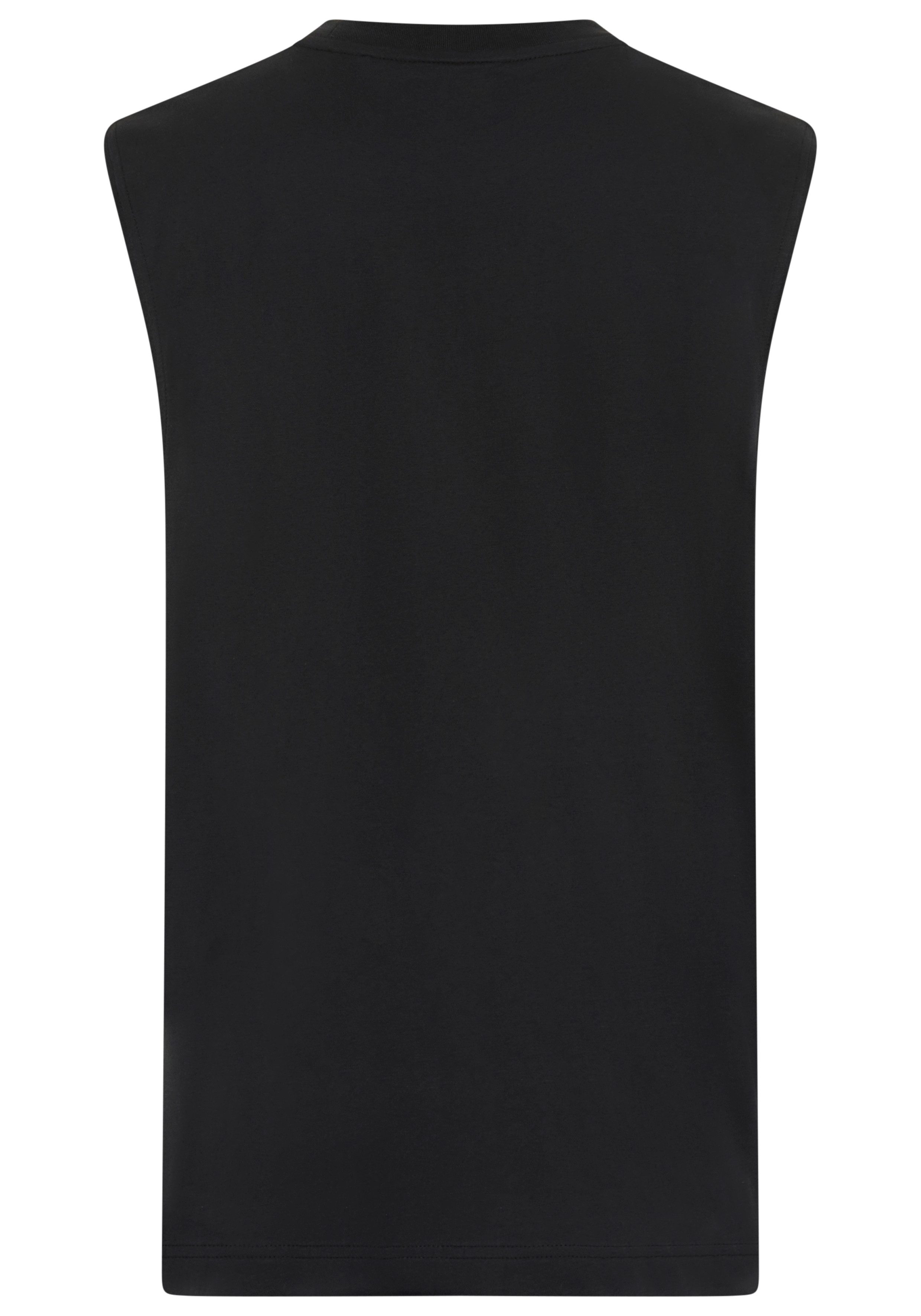 HUGO Tanktop aus Baumwoll-Jersey mit Logo-Print günstig online kaufen