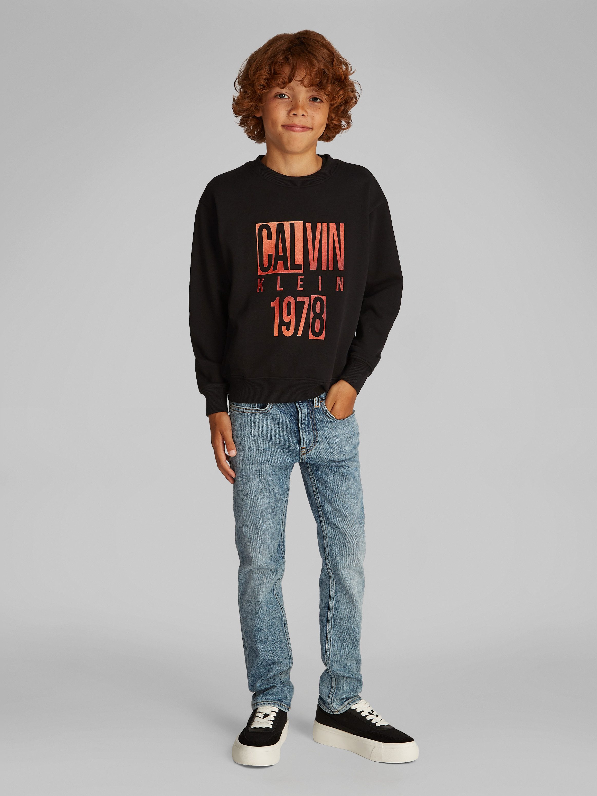 Calvin Klein Jeans Sweatshirt GRADIENT GRAPHIC günstig online kaufen