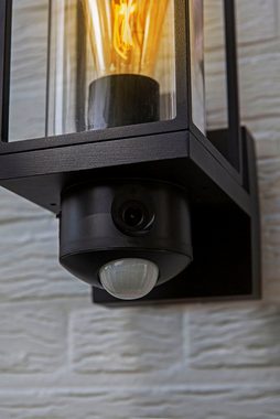 LUTEC Smarte LED-Leuchte FLAIR, Leuchtmittel wechselbar, Smart-Home Kameraleuchte