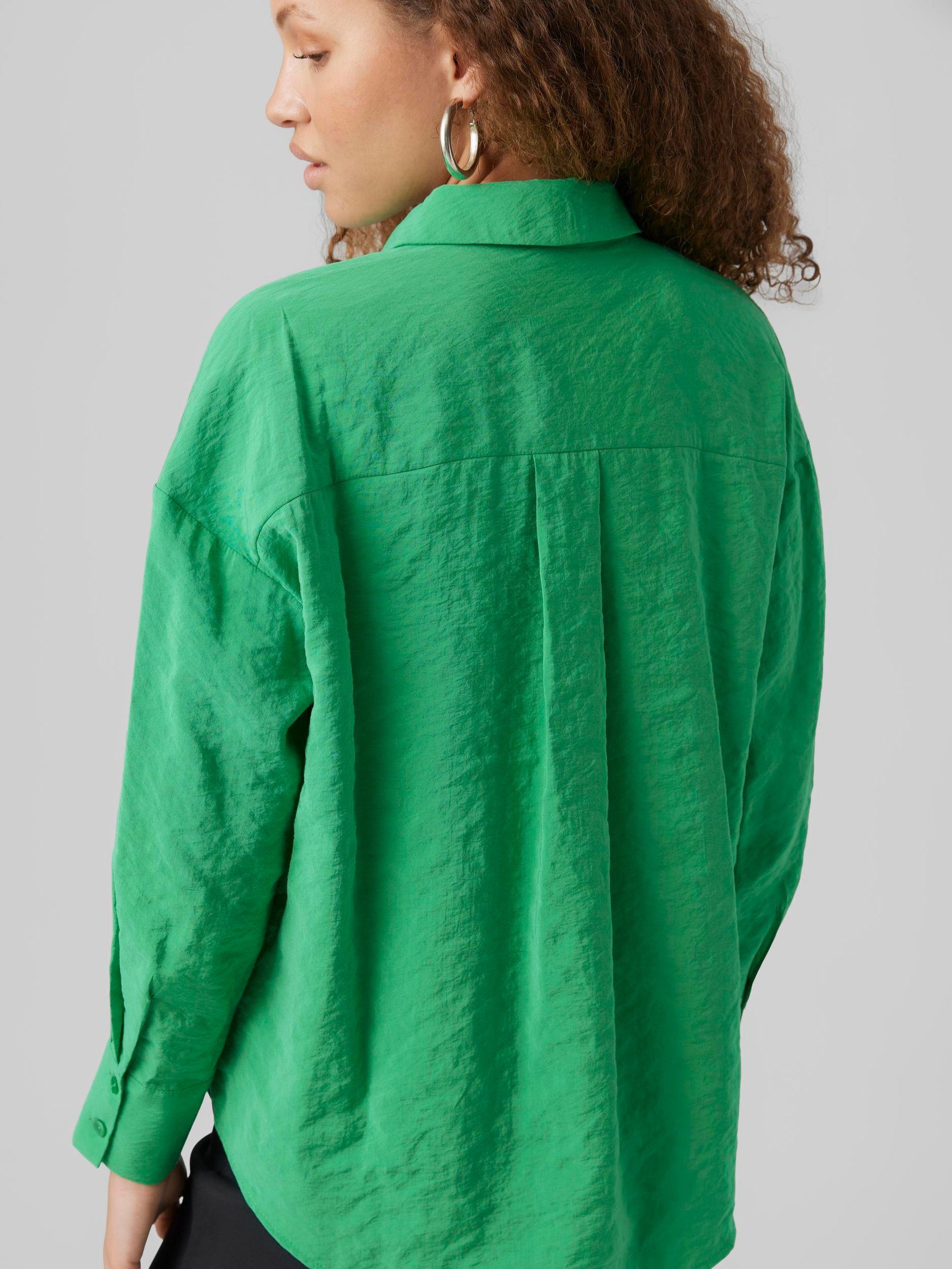 Vero Moda Blusenshirt Legere Hemdbluse Oversized günstig online kaufen