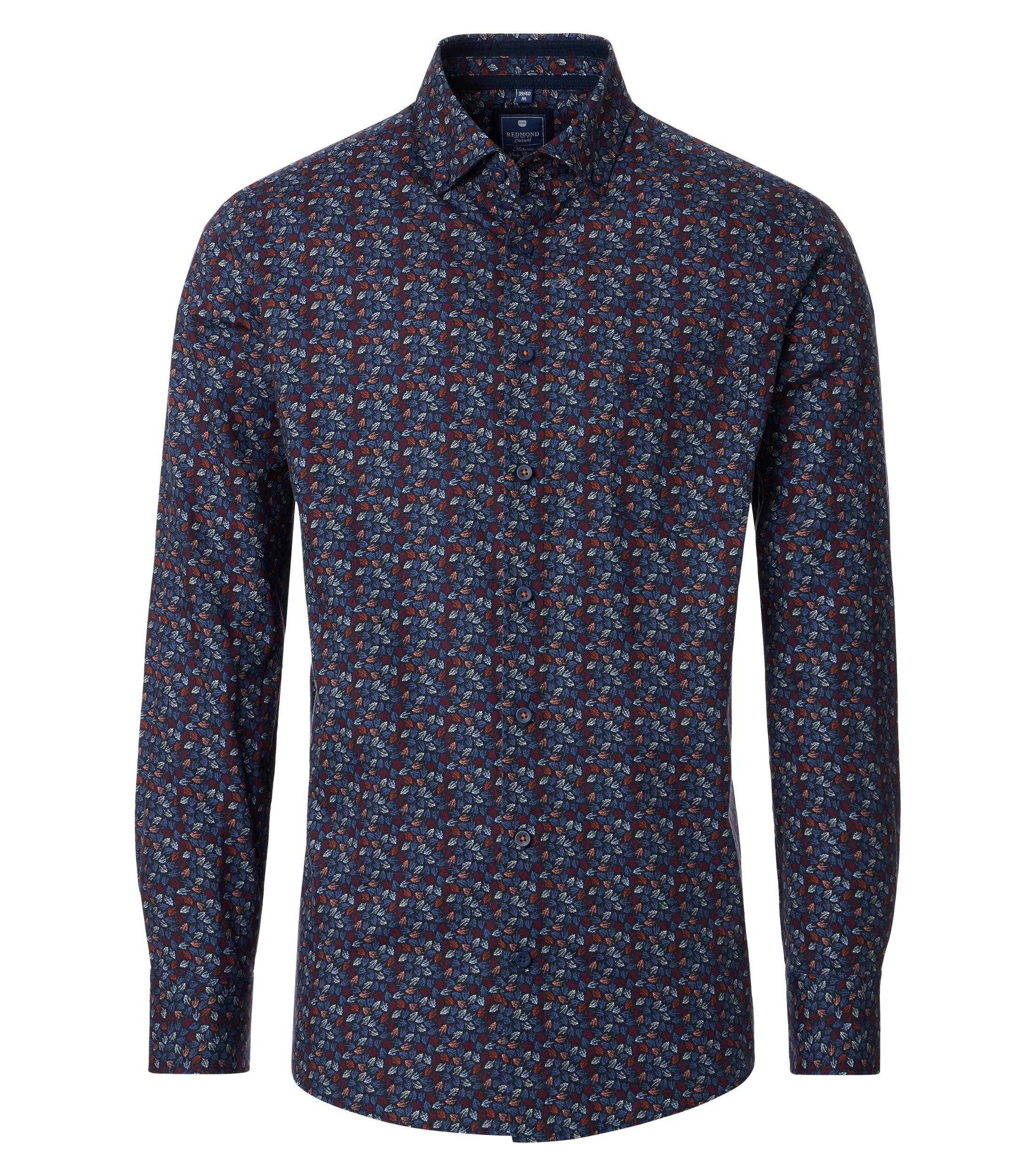 Langarmhemd Druck Comfort Fit