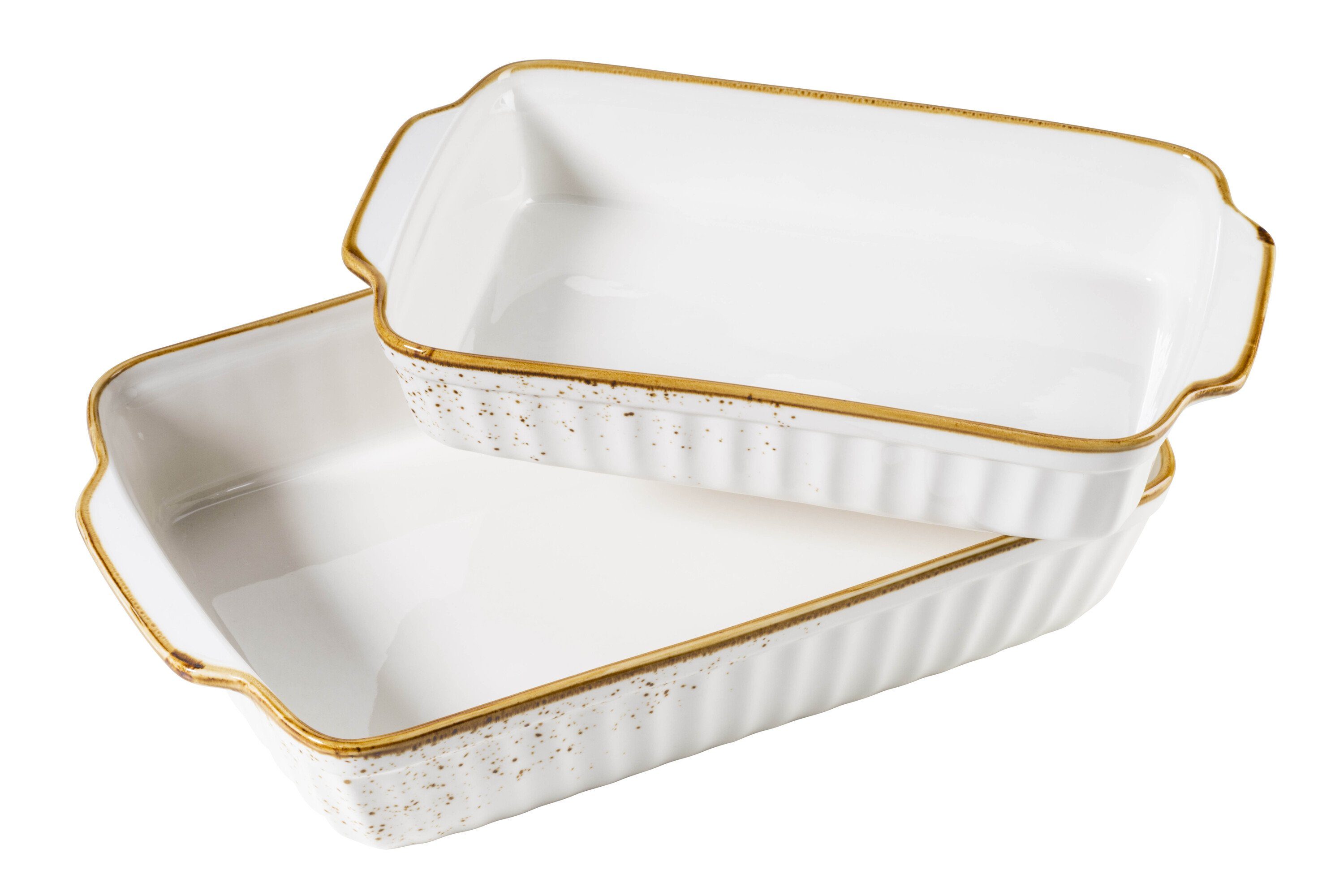 MÄSER Auflaufform Pintar, Porzellan, (2-St)