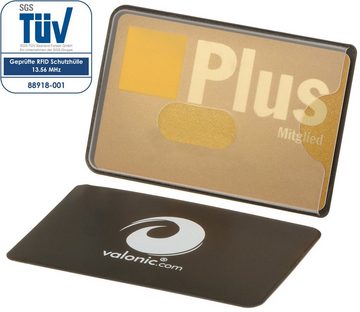 valonic Etui valonic - Kreditkartenhüllen RFID-Block 6 Stück 59 x 91 mm