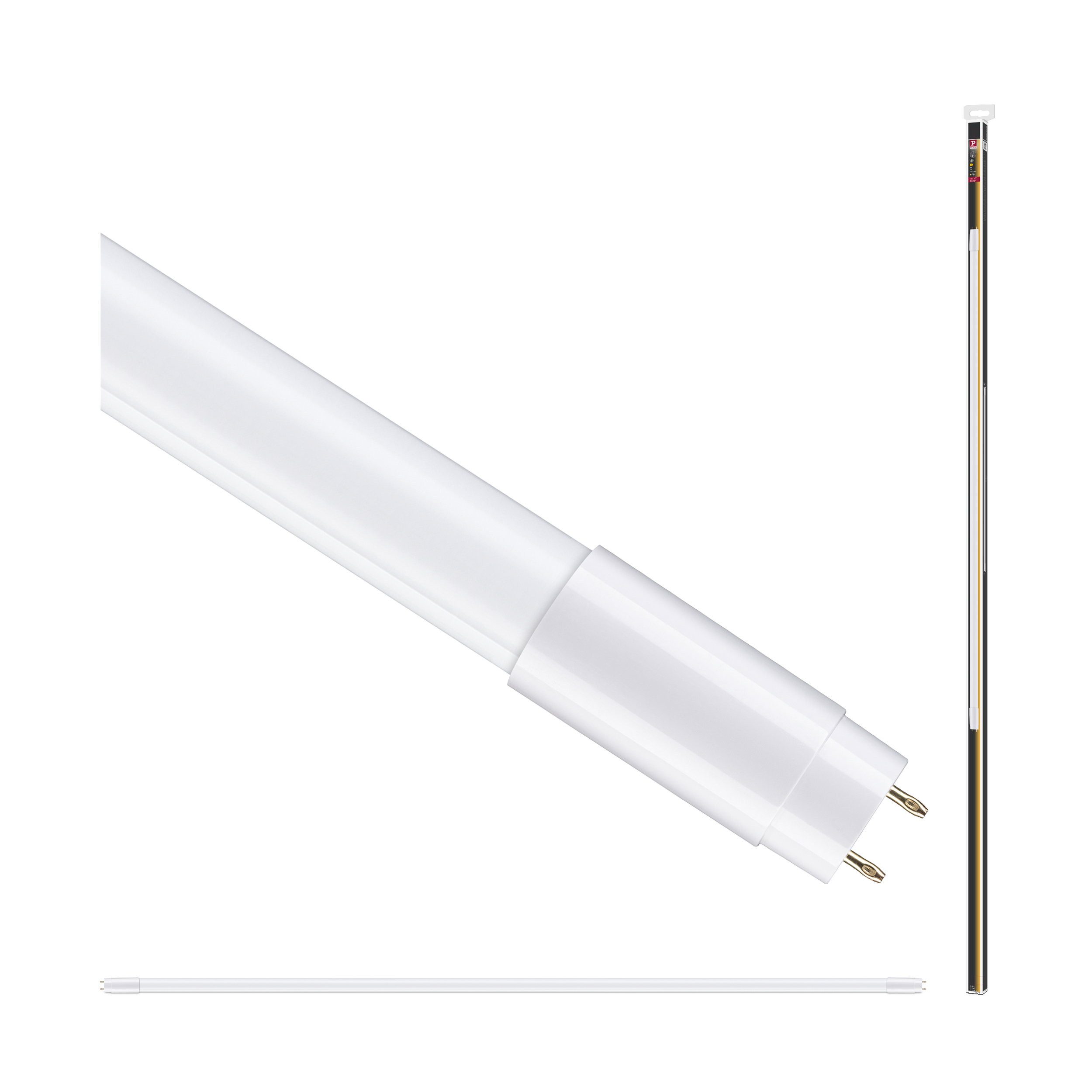 Paulmann LED-Leuchtmittel Standard 230V LED Röhre G13 T8 HF 1514 mm 3200lm 25W 3000K Opal, G13, 1 St.