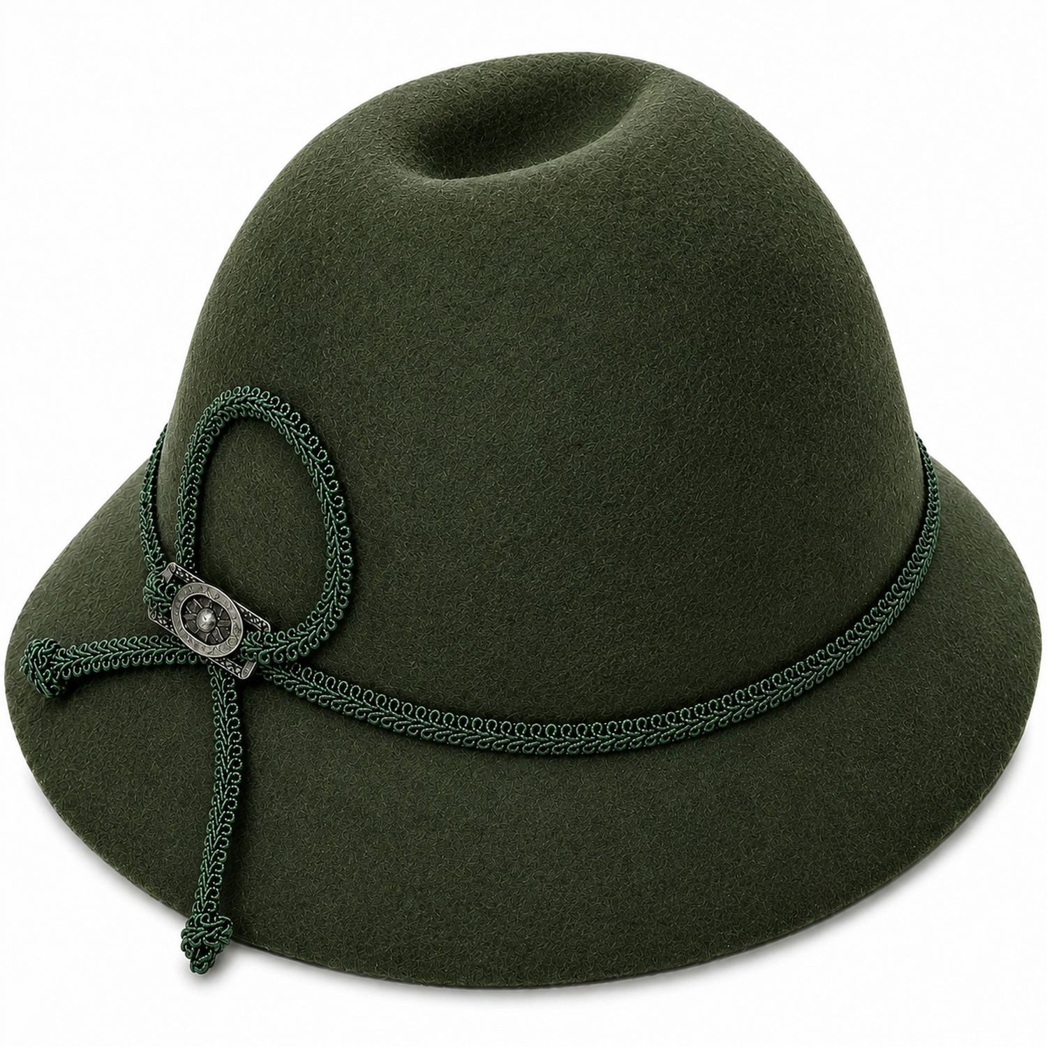 Isar-Trachten Trachtenhut Kinder Trachtenhut mit Zierband 60102, Lodenhut -