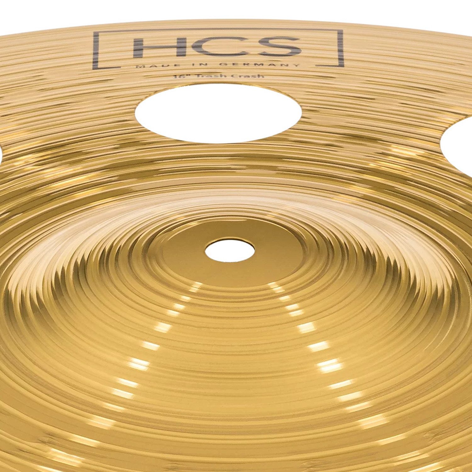 Meinl Cymbals Becken Meinl Becken HCS16TRS Trash Crash 16 Zoll, Becken, 16 Zoll Crash Trash Becken