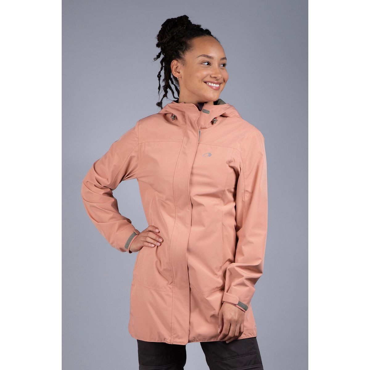 TATONKA® Outdoorjacke Neta W's Coat Federleichter Regenmantel aus wasserdichtem und atmungsaktivem