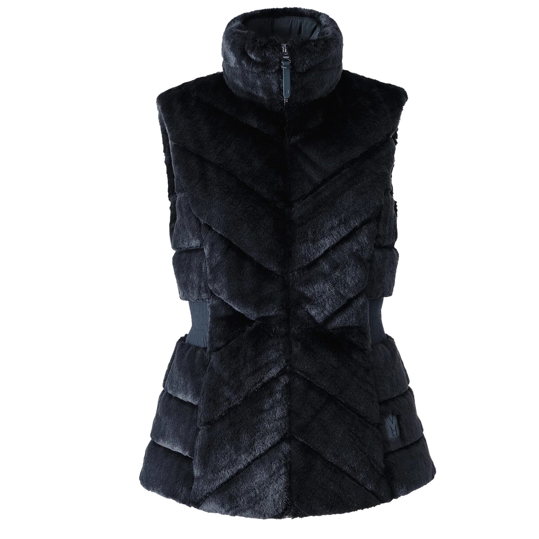 Steppweste MACKAGE Weste TWIGGY mit Stehkragen - Schwarz