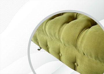 JVmoebel Chesterfield-Sessel, Chesterfield Sofa Couch Polster Garnitur 1,5 Sitzer Sofas Klassisch