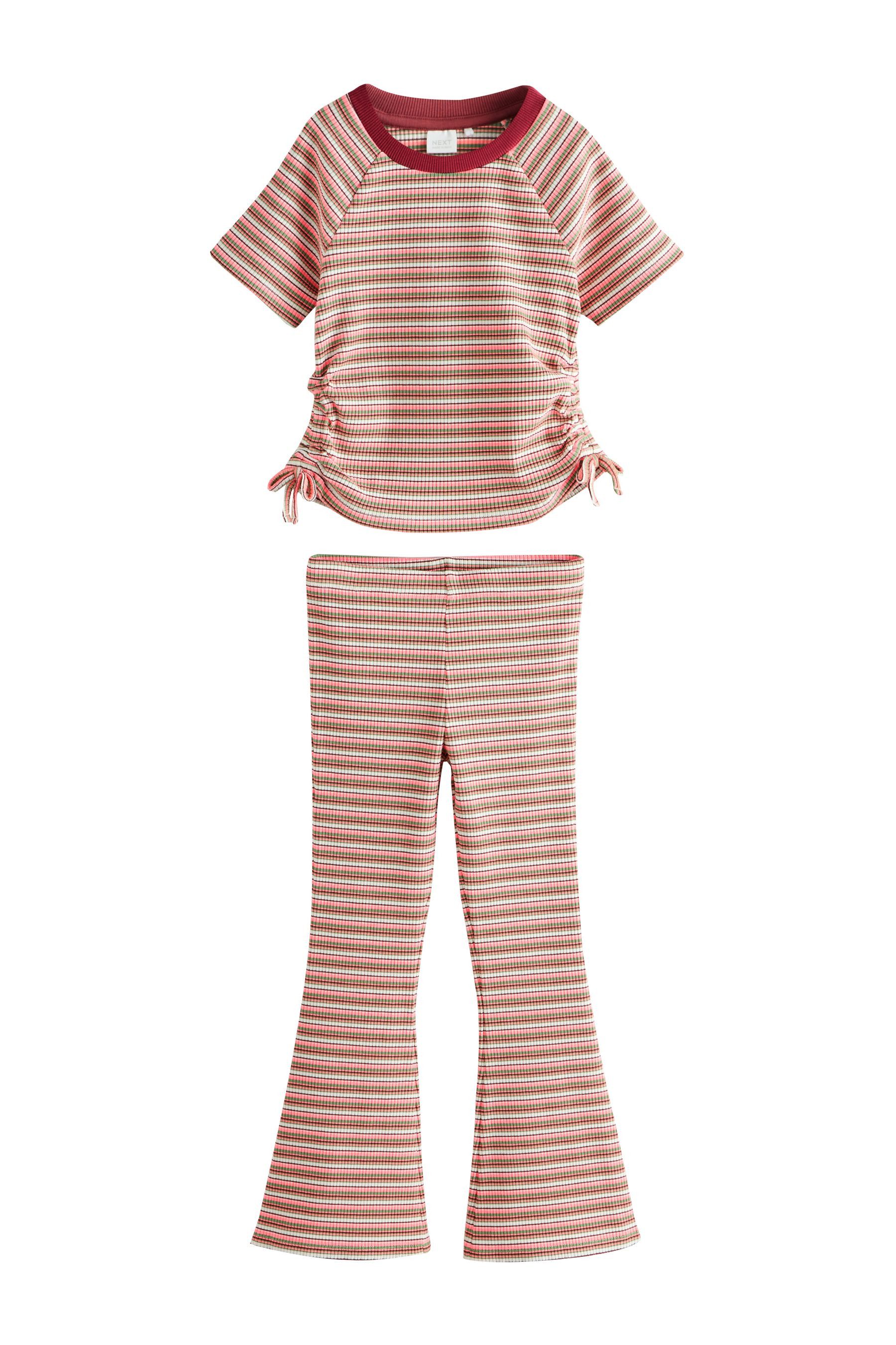 Shirt & Leggings T-Shirt und Schlaghose im Set
