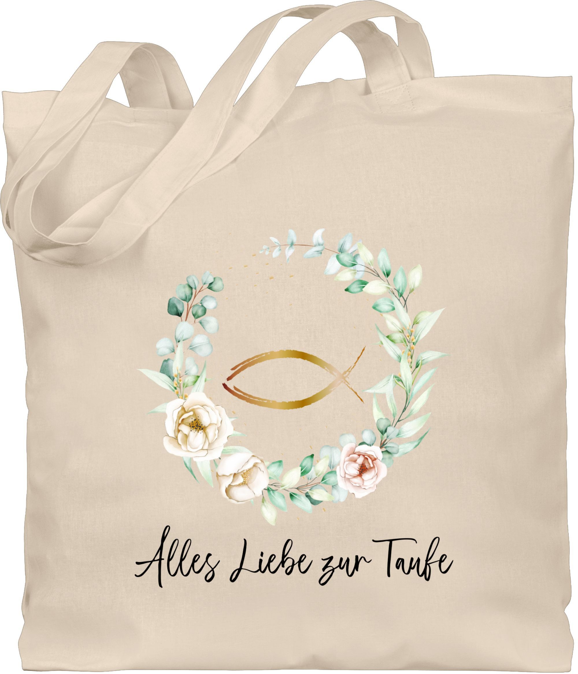 Shirtracer Umhängetasche Всеs Liebe zur Taufe, Taufgeschenk, Tauffest, Tauffeier, Taufe