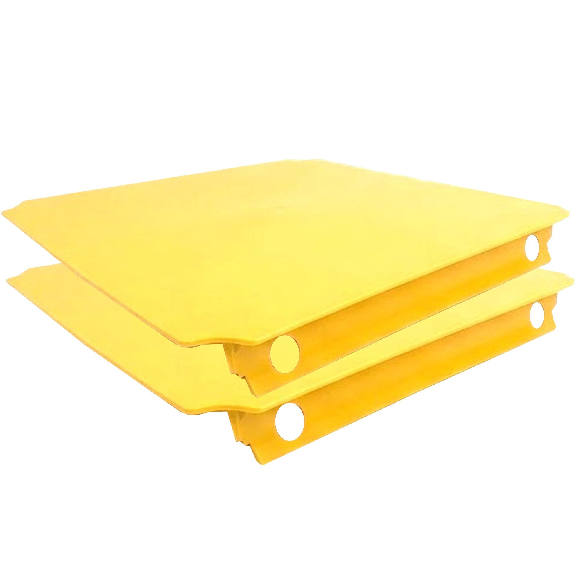 move and stic 2er Set Platte 40x40 cm Konstruktionsspielsteine, (Erweiterungsset, Platten Pack), für Indoor und Outdoor von move and stic
