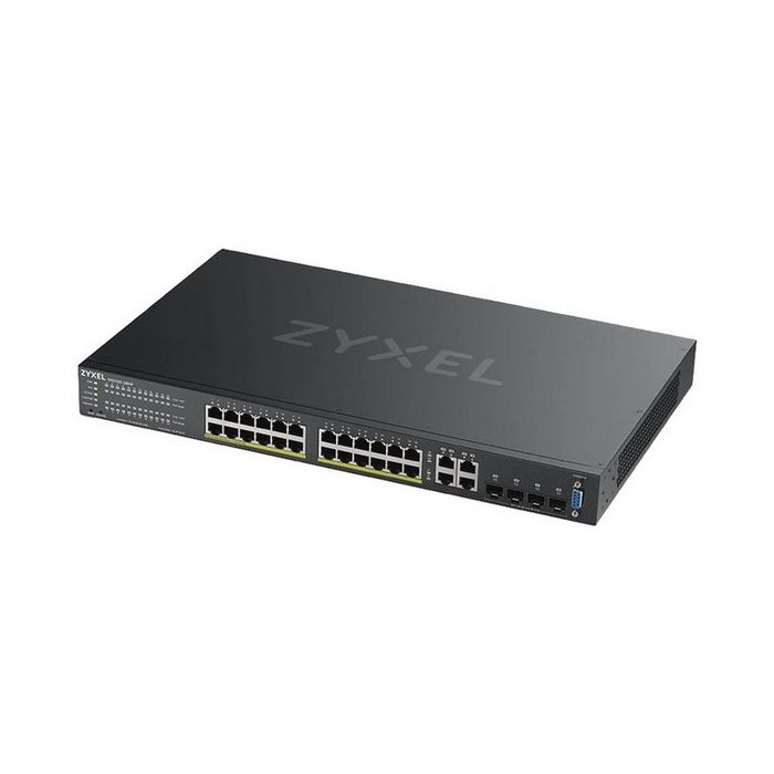 Zyxel Switch GS2220-28HP 24Port+4xSFP/Rj45 Gigabit L2 375W Netzwerk-Switch