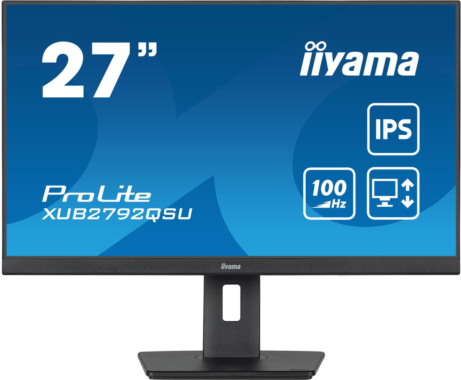 Iiyama Iiyama ProLite XUB2792QSU-B6 LCD-Monitor (2560 x 1440, 1 ms Reaktionszeit, 100 Hz, IPS Panel)