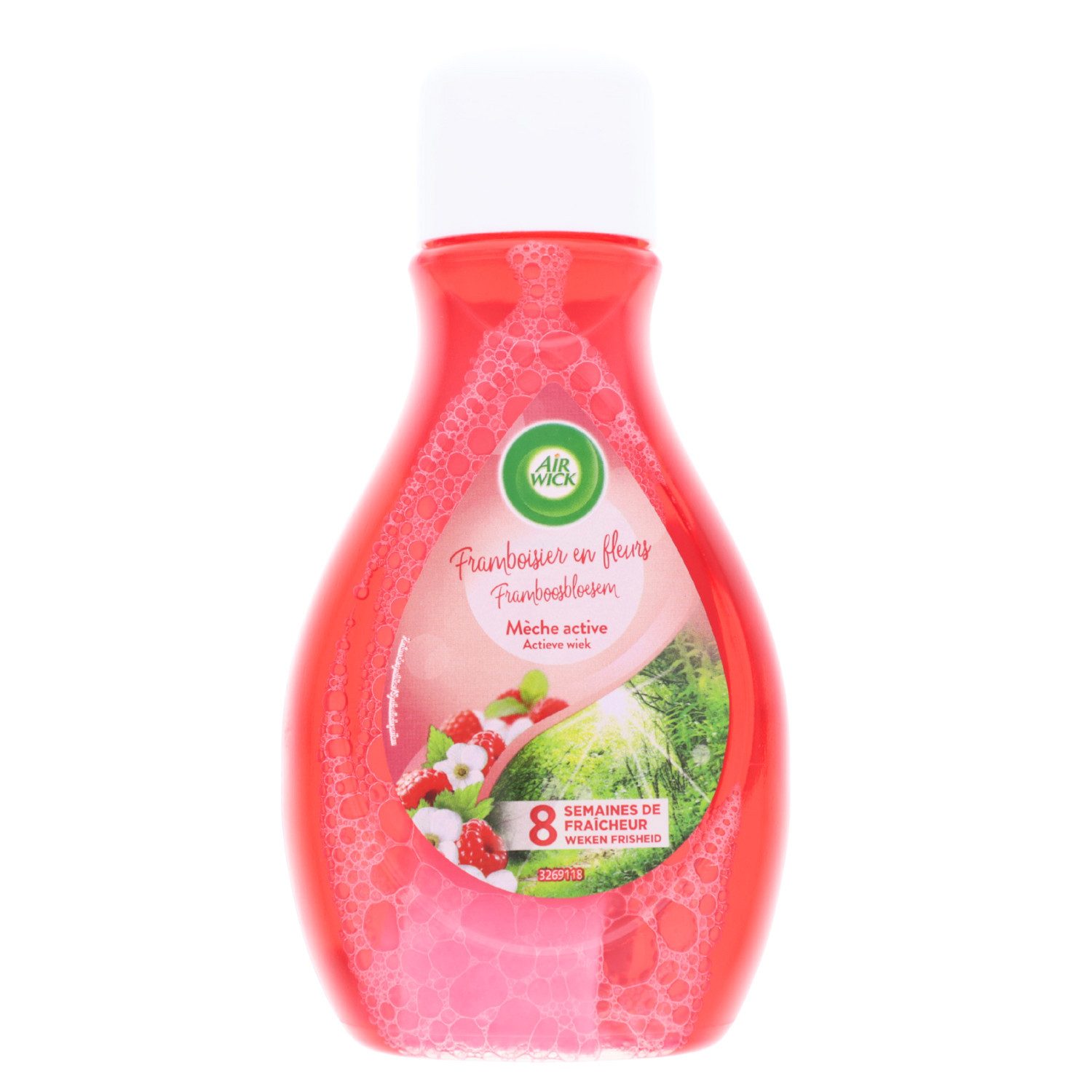 Air Wick Raumduft 3 x Air Wick Aktiv Lufterfrischer je 375 ml Himbeerblüte