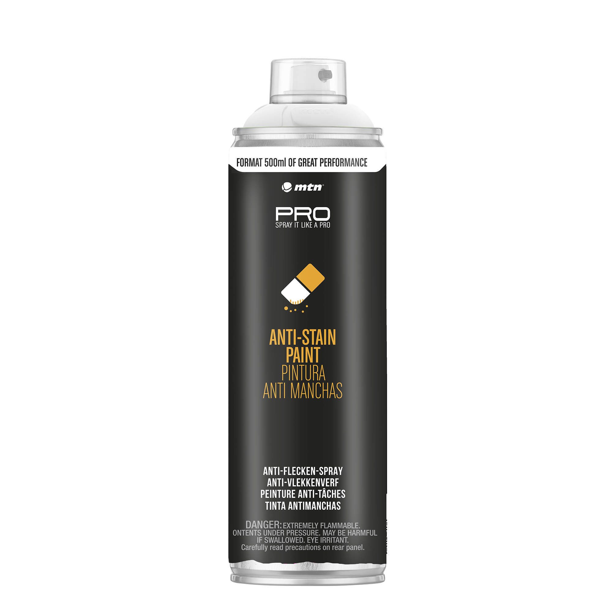 MTN Sprühlack Sprühlack, MTN PRO Anti-Flecken-Spray, Weiß Matt, 500ml