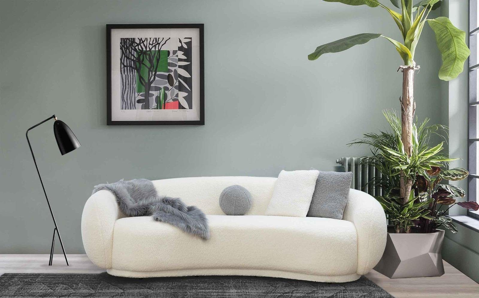 JVmoebel Sofa, Wohnzimmer Dreisitzer Couch Design Möbel Einrichtung Polster Textil