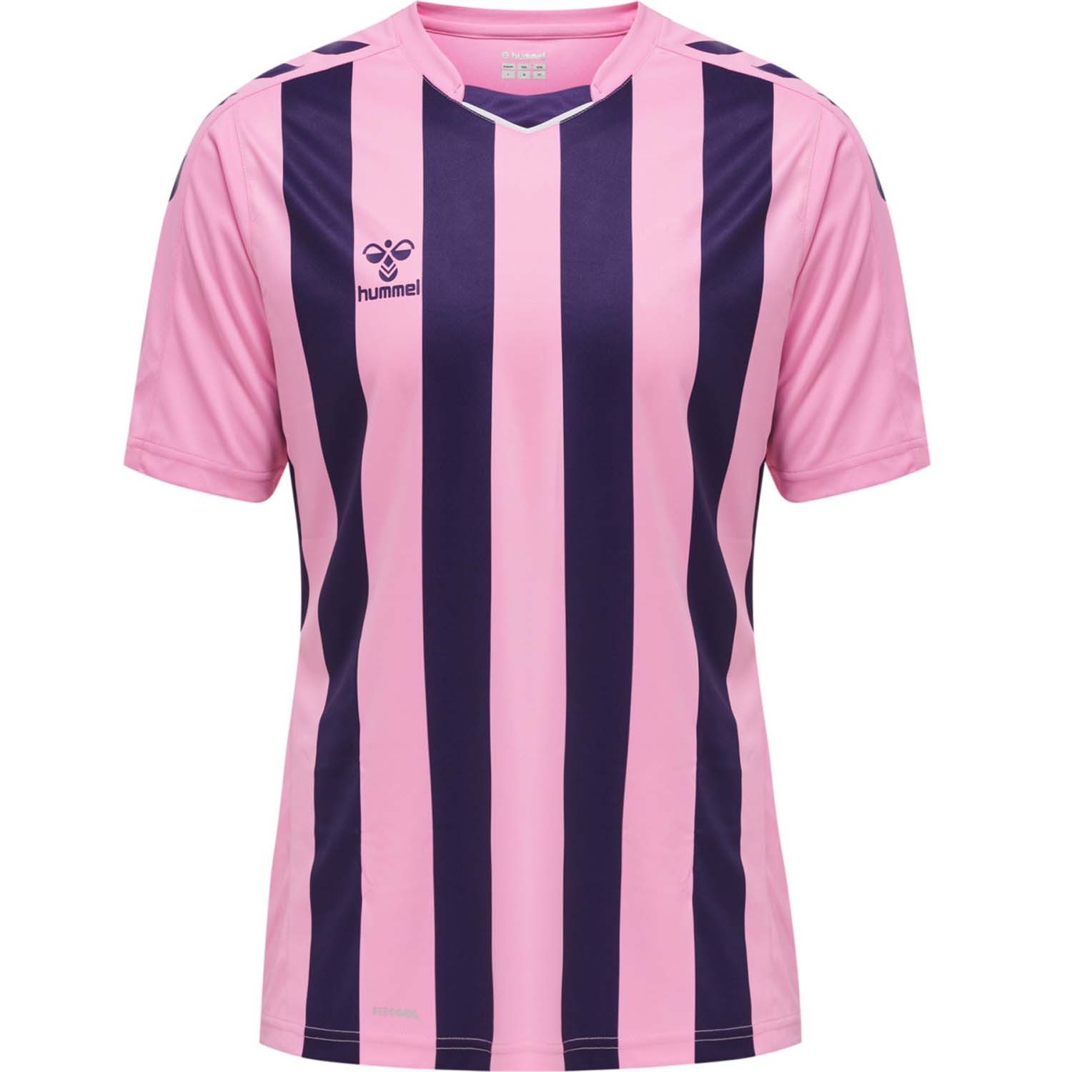 hummel Fußballtrikot Hummel Herren Trikot Core Striped XK Polo Jersey S/S 211458