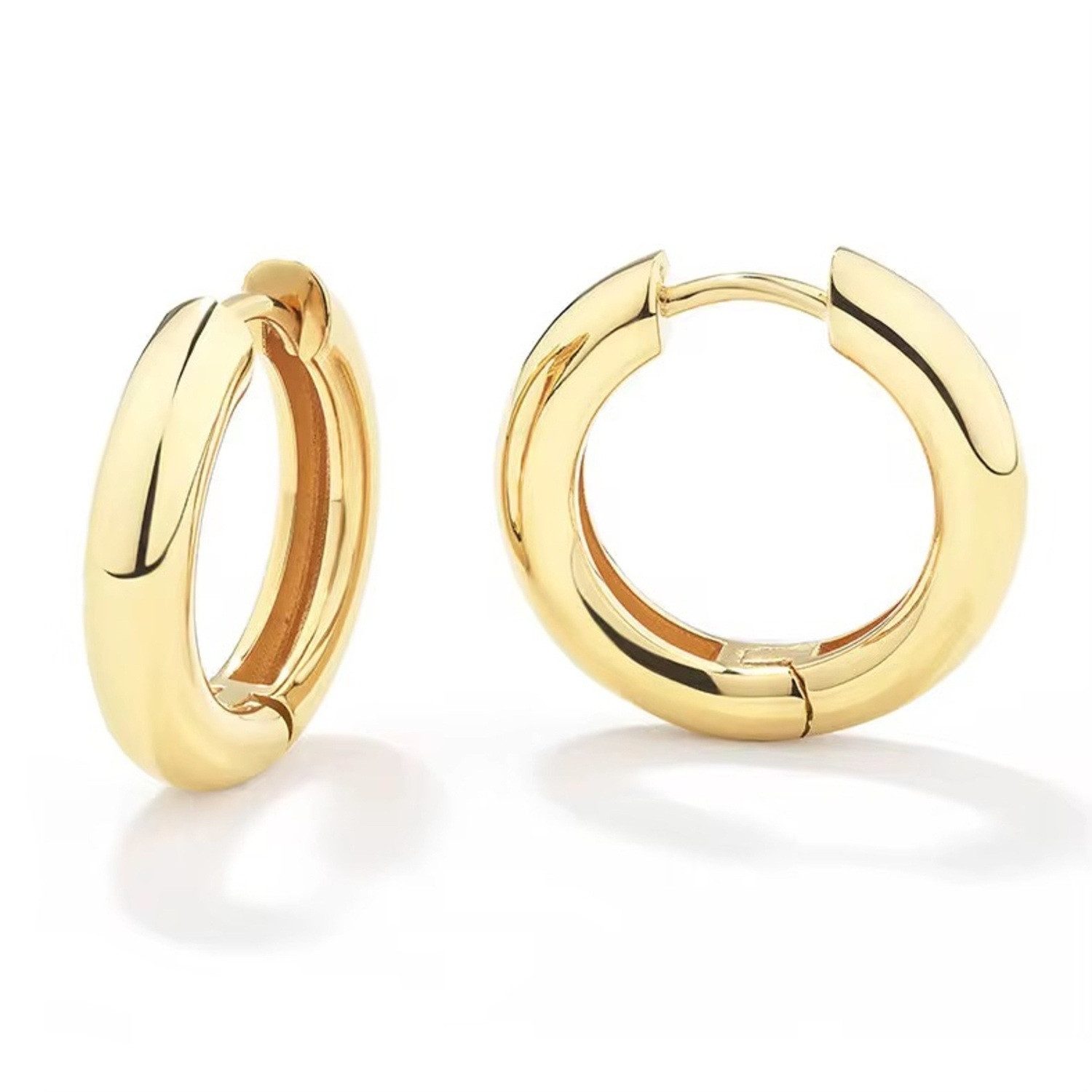 ROUGEMONT Paar Creolen Trendige Creolen Ohrringe Wassserfest und Hypoallerg günstig online kaufen