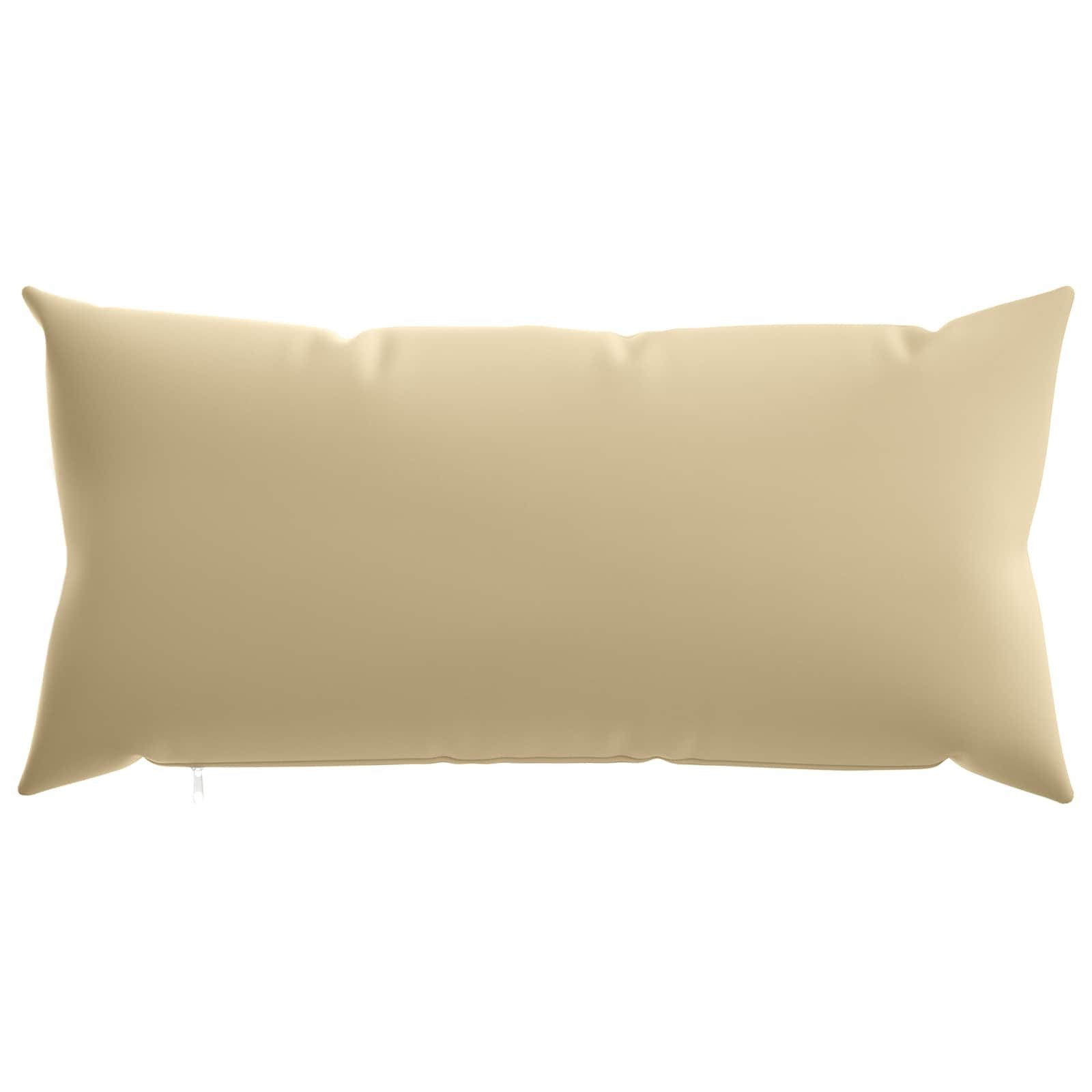 vidaXL Kissenbezug Kissenbezug 2 pcs HEERLEN Beige 40 x 70 cm Polyester, (2 Stück)