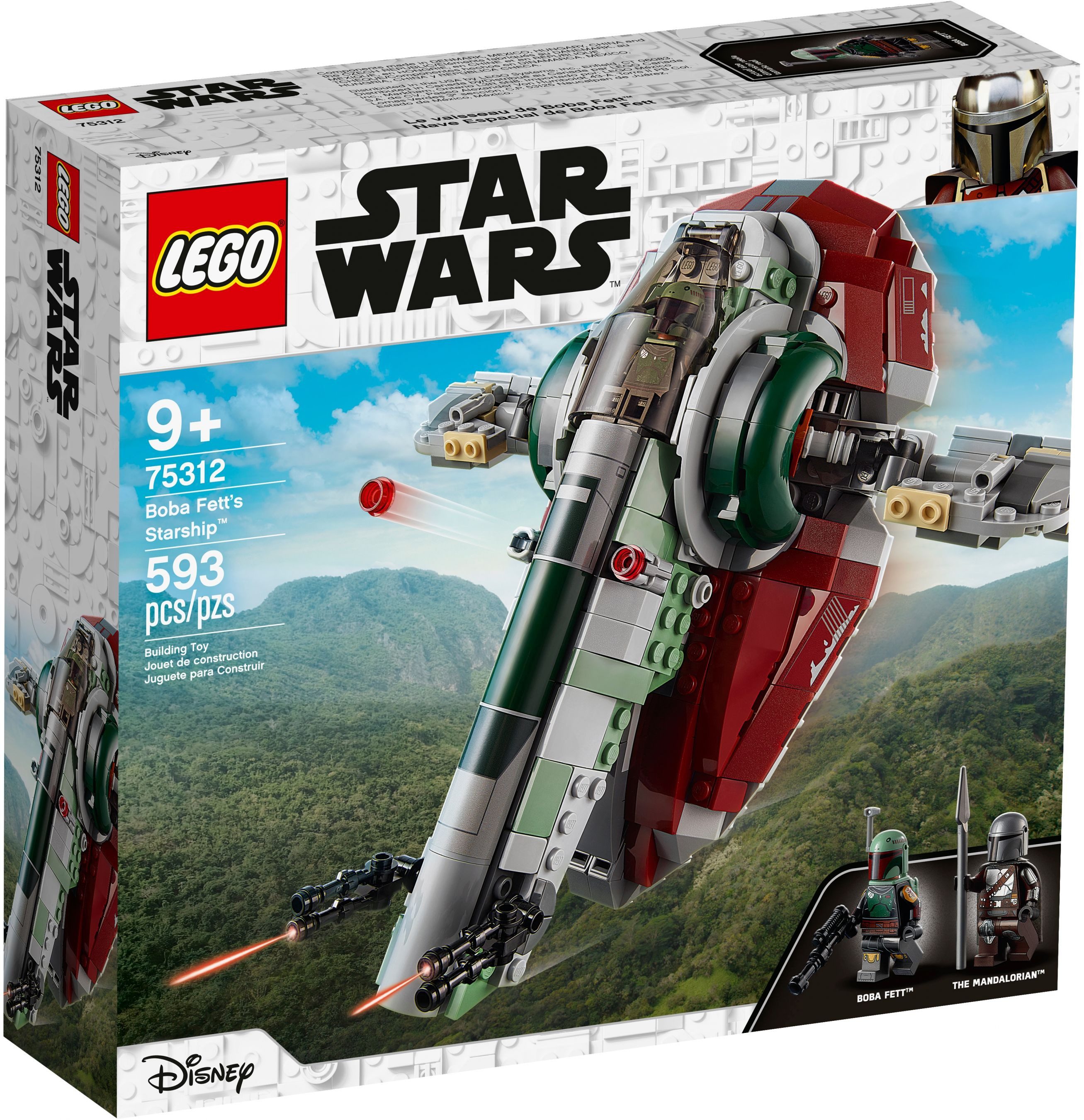 LEGO® LEGO® Star Wars 75312 Boba Fetts Starship™ Konstruktionsspielsteine, günstig online kaufen