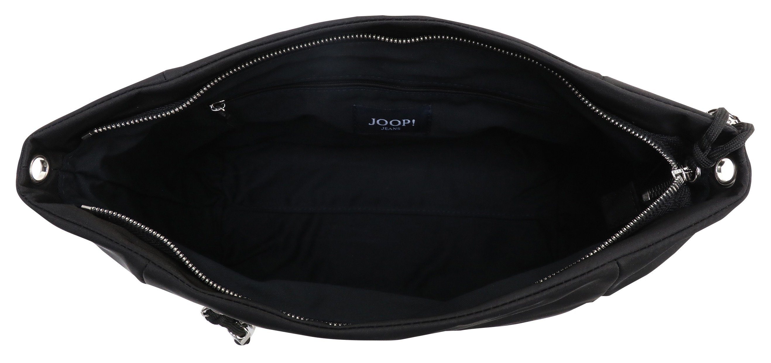 Joop Jeans Umhängetasche mit schwarz Logo-Umhängeriemen kaja lietissimo mhz, shoulderbag