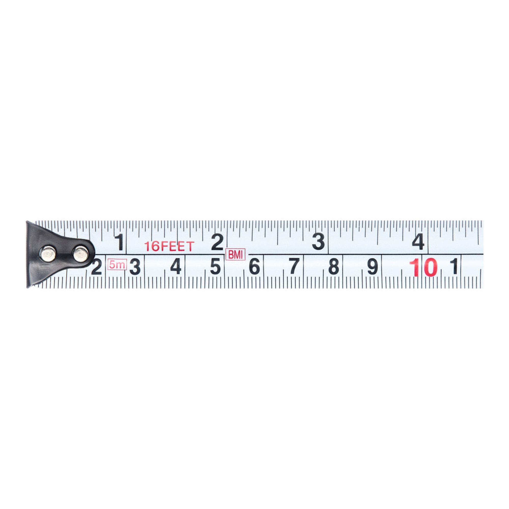 BMI BMI Rollbandmaß mm-/Zoll-Ablesung, 396 Zoll