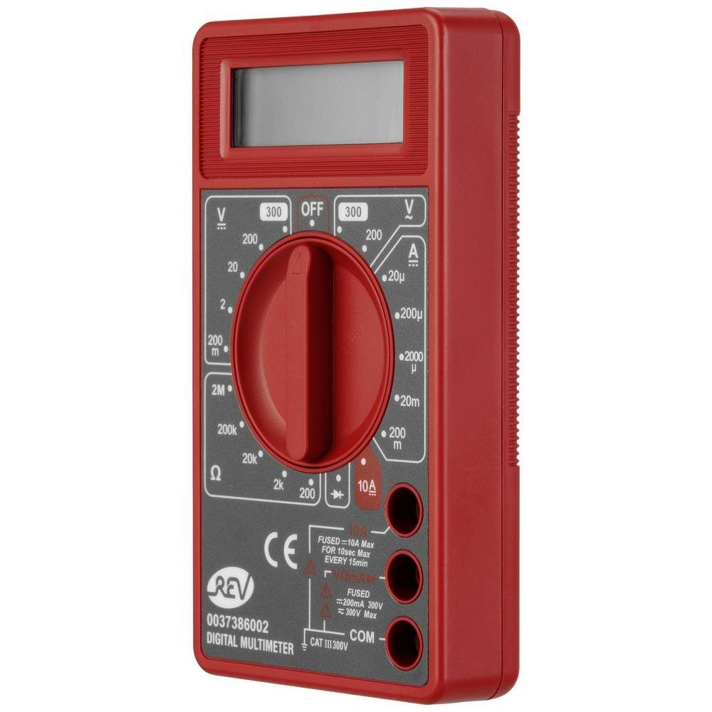 digital REV Vielfachmessgerät Multimeter Basi