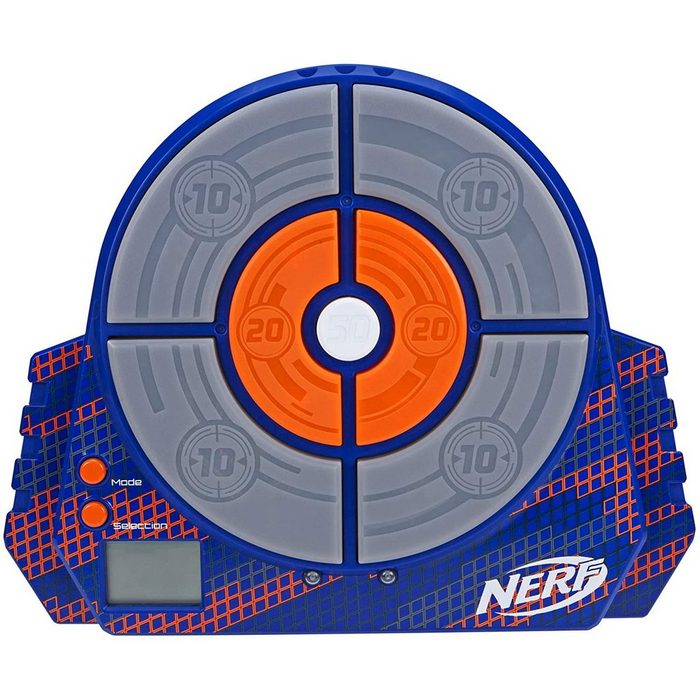 Nerf Blaster Digitale Zielscheibe mit Licht & Sound - verschiedene Spiel-Modi - freistehend oder zur Wandmontage