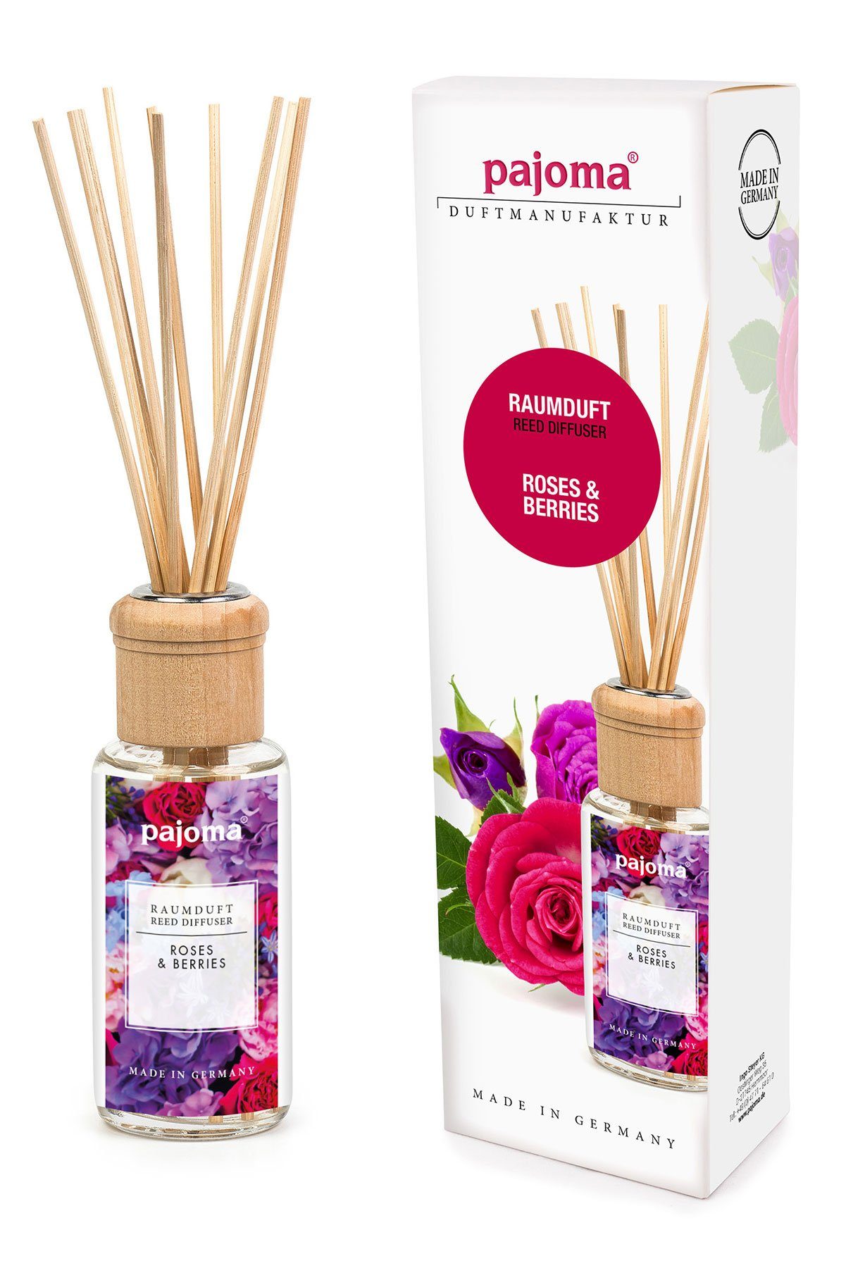 Levandeo® Luftbefeuchter, Raumduft 100ml Roses Berries Lufterfrischer Dufts günstig online kaufen