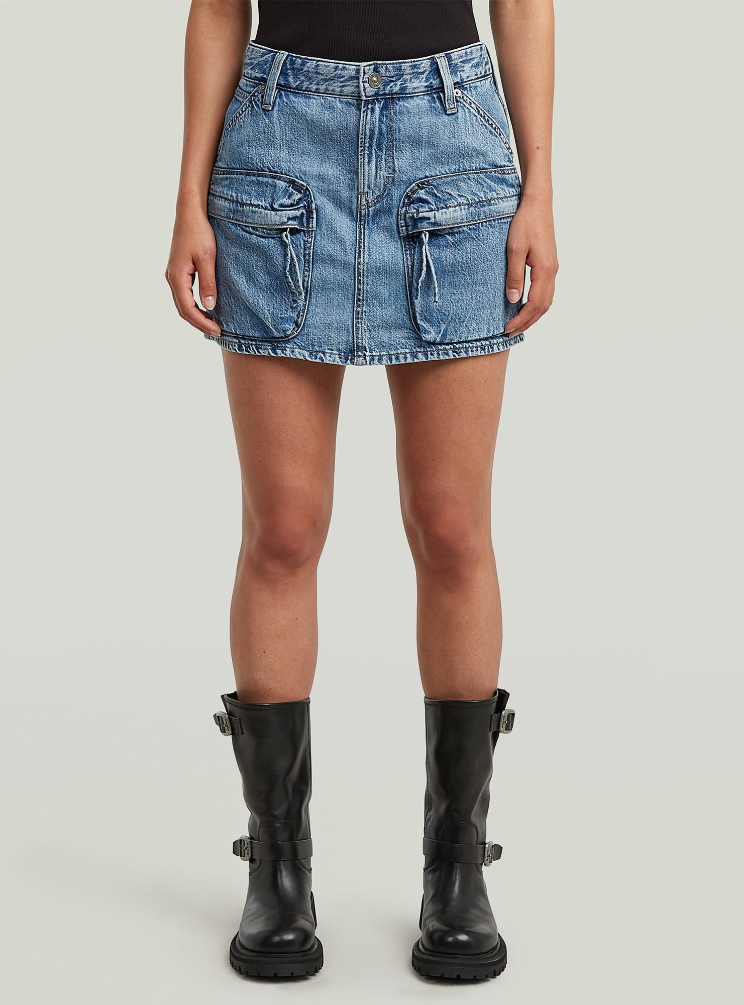G-STAR Maxikleid Mini Cargo Rock günstig online kaufen