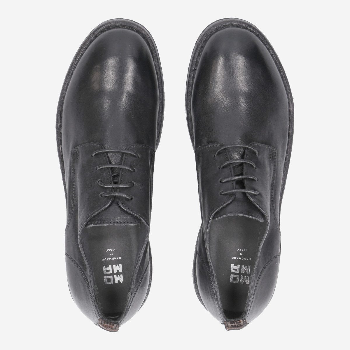 MOMA Moma 50301A-CU NERO, Schnürschuhe, Schwarz, Herren Schnürschuh