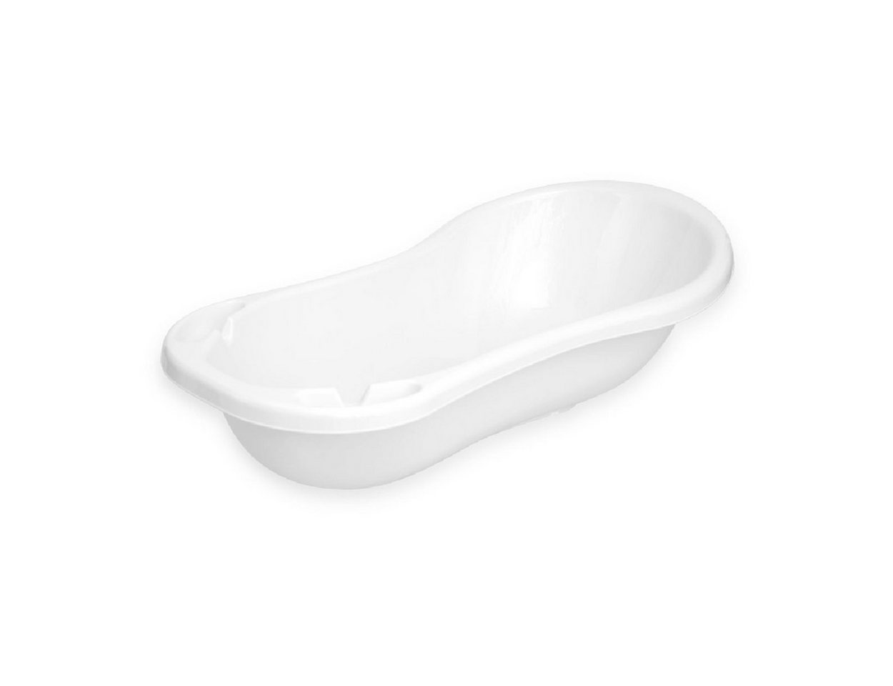 LORELLI Babybadewanne 1013013, 100 cm, Ablagefächer, anatomische Form, Liegekomfort, ab Geburt