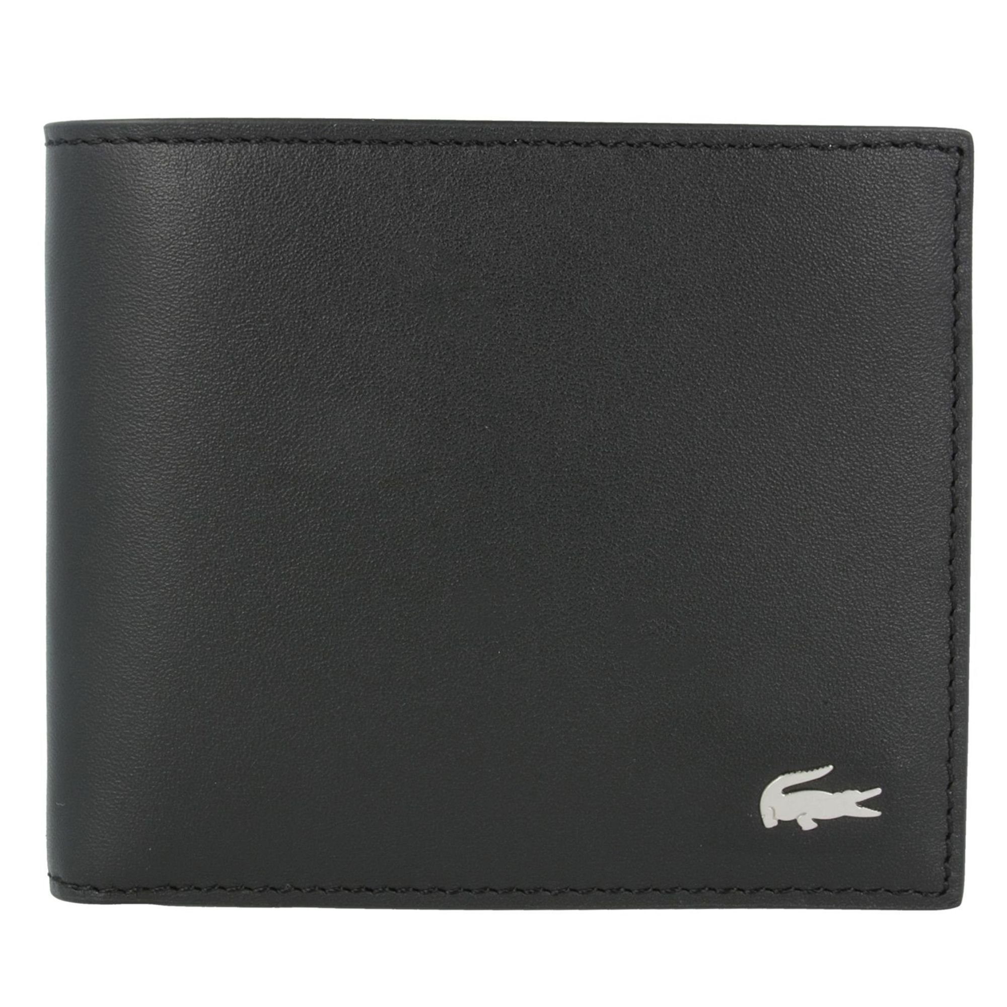 black Geldbörse FG, Lacoste Leder