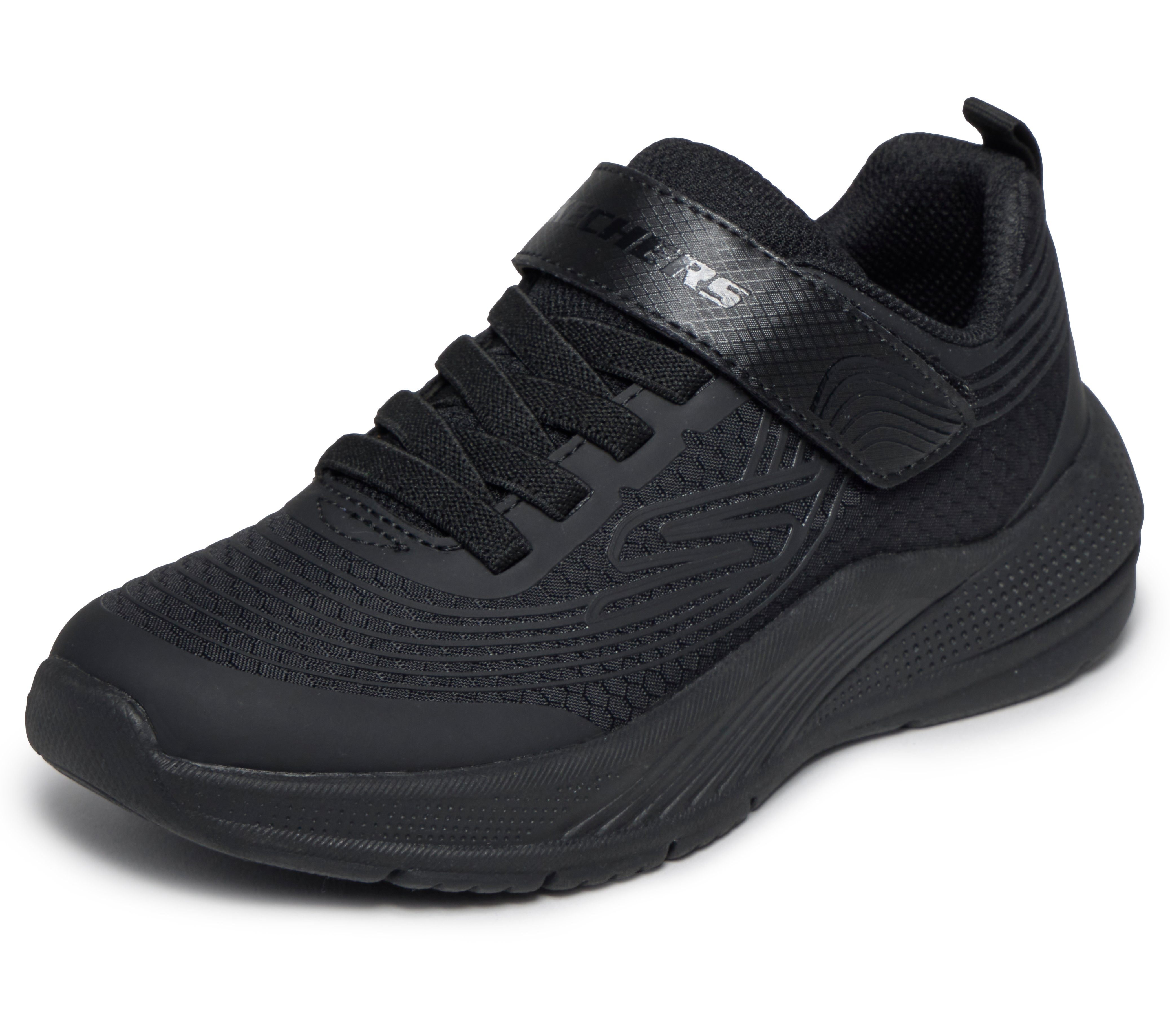 Skechers MICROSPEC ADVANCE Sneaker Klettschuh in cooler Farbkombination, Größenschablone zum Download – Bild 4 von 5