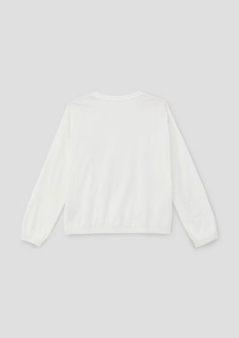 s.Oliver Langarmshirt Longsleeve mit elastischem Bund