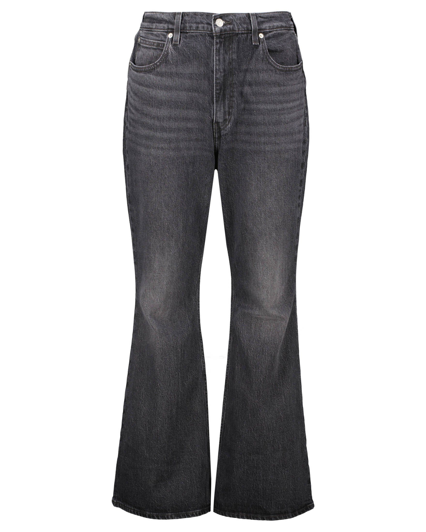 5-Pocket-Jeans Damen Bootcut-Jeans 70s HIGH FLARE